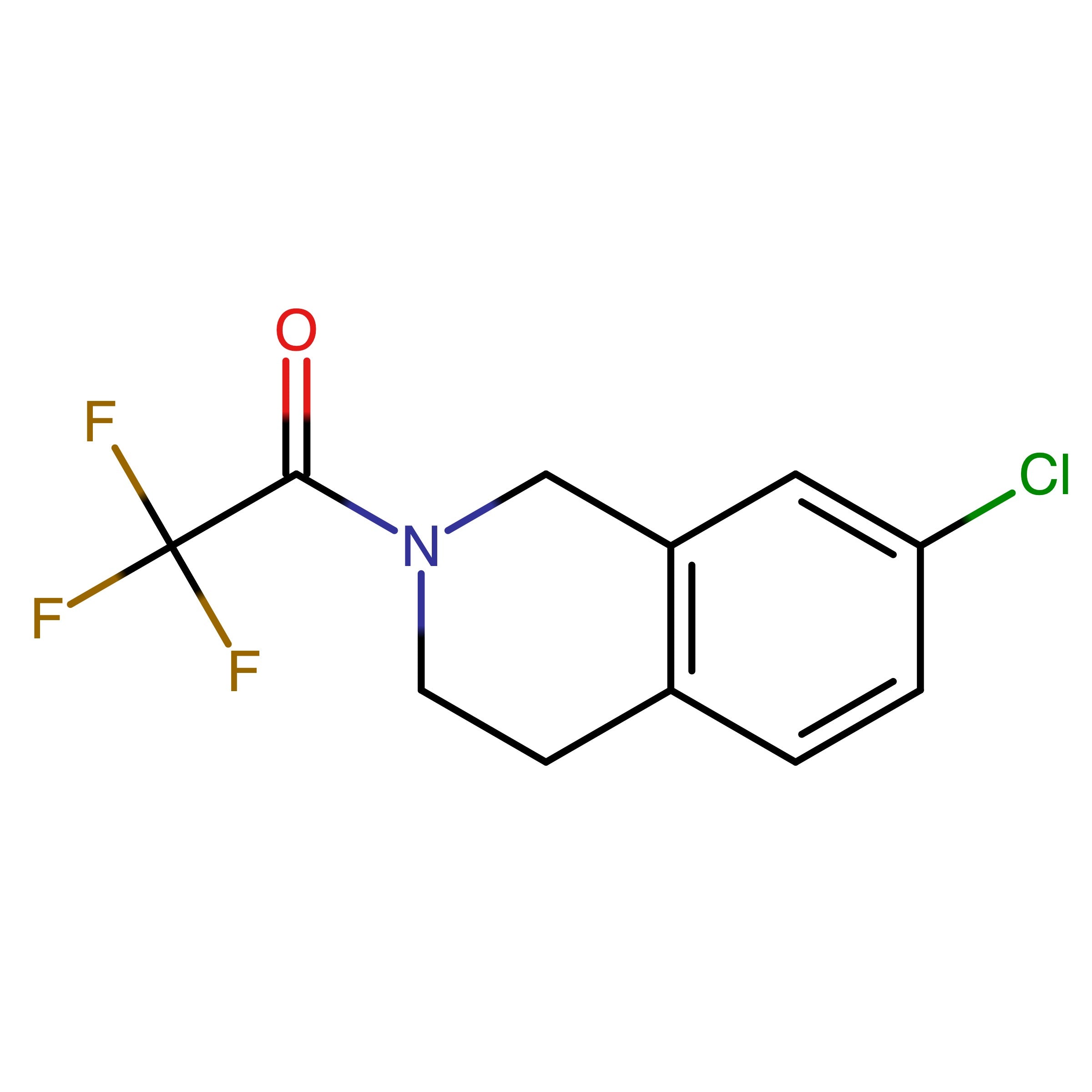 CAS RN 1097920-64-3 | 1-(7-Chloro-3,4-dihydroisoquinolin-2(1H)-yl)-2,2,2-trifluoroethan-1-one | MFCD24386851