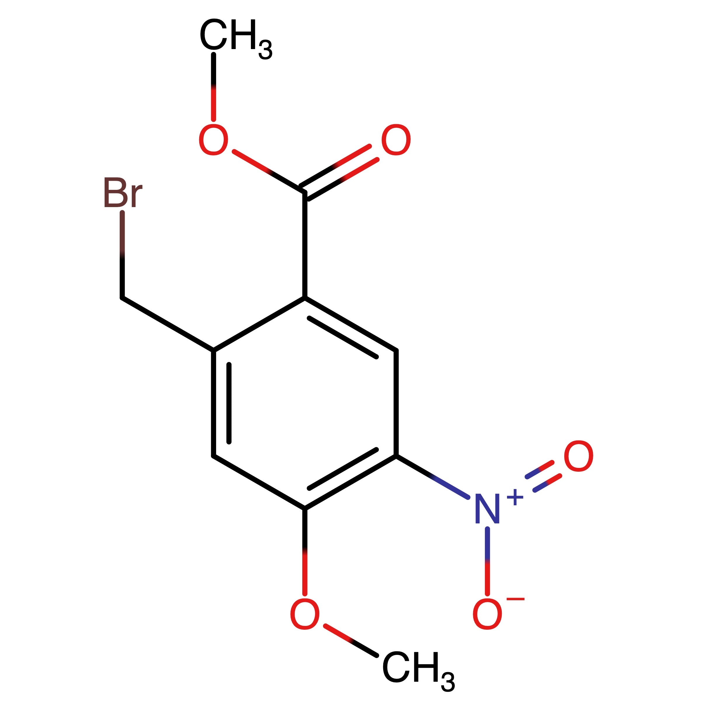 CAS RN 1441174-39-5 | Methyl 2-(bromomethyl)-4-methoxy-5-nitrobenzoate
