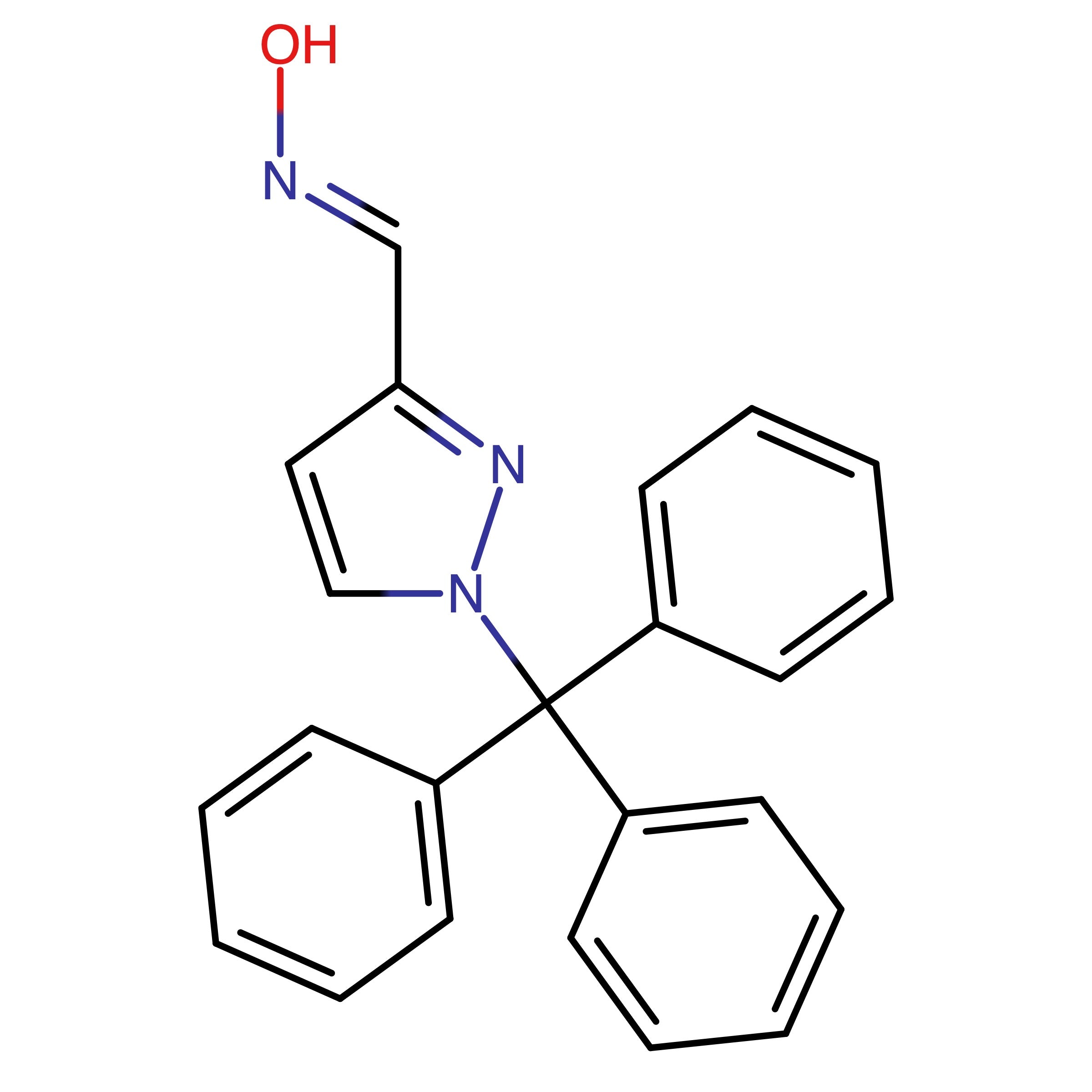 CAS RN 2850253-54-0 | (E)-1-Trityl-1H-pyrazole-3-carbaldehyde oxime