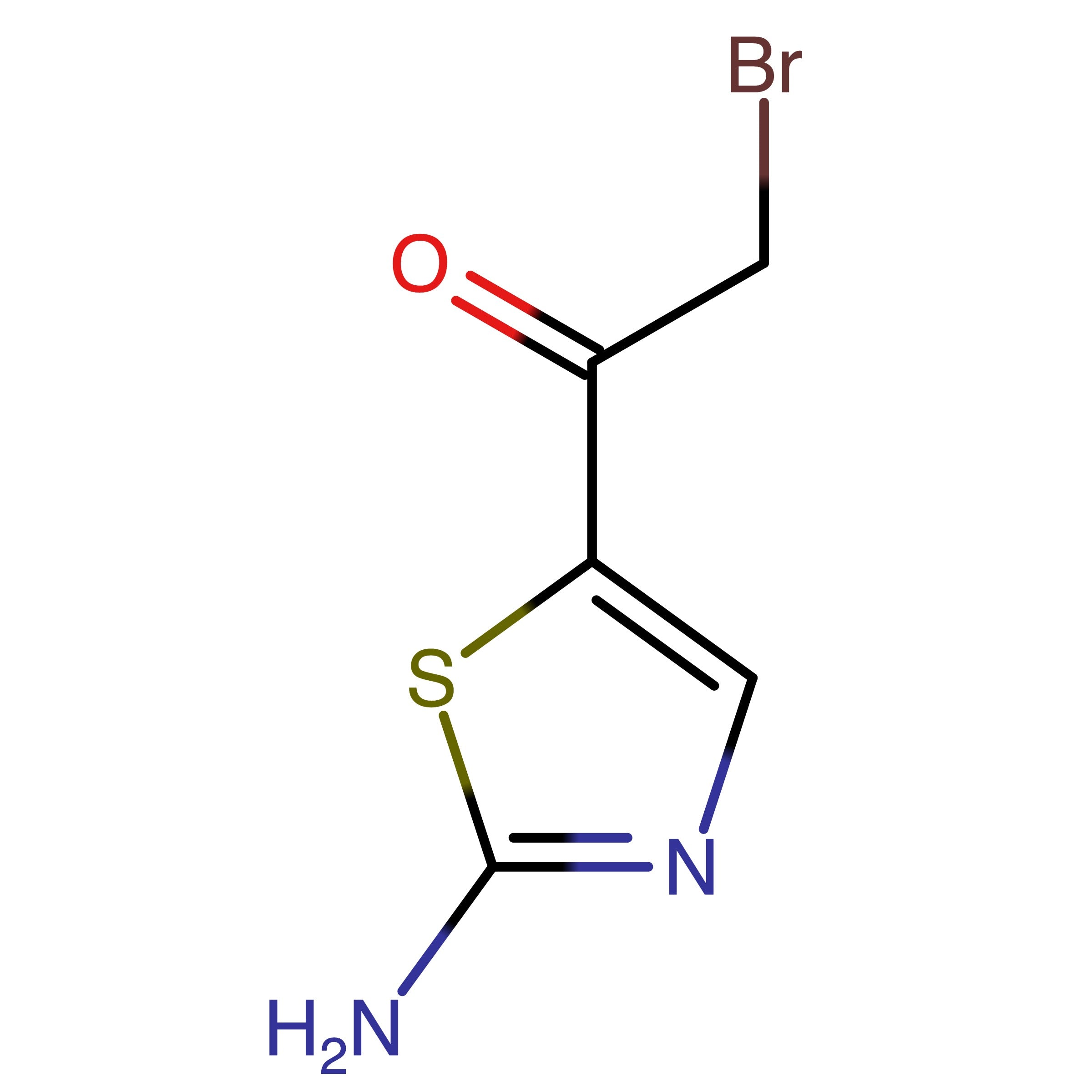 CAS RN 1377581-56-0 | 1-(2-Aminothiazol-5-yl)-2-bromoethan-1-one