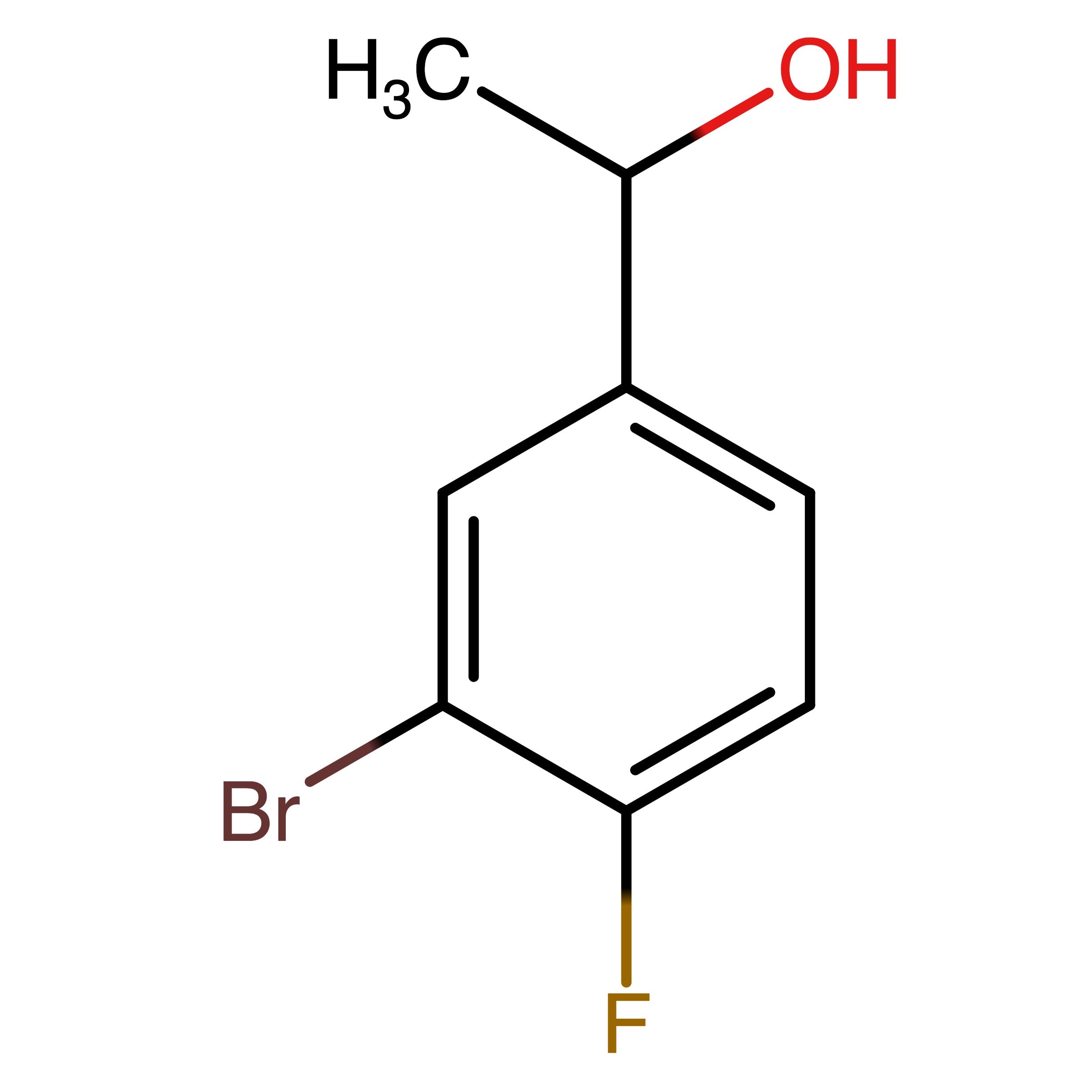 CAS 900175-01-1 | 1-(3-Bromo-4-fluorophenyl)ethanol | MFCD12147617