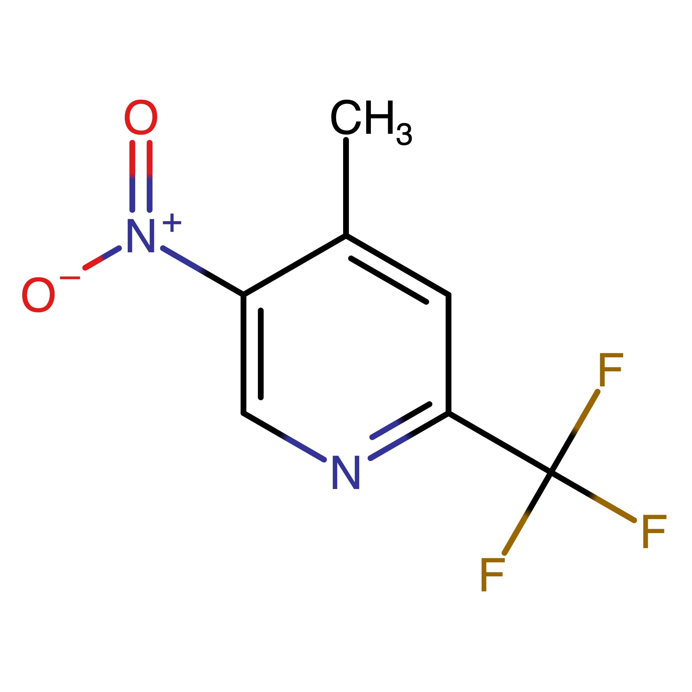 CAS RN 944317-53-7 | 4-Methyl-5-nitro-2-(trifluoromethyl)pyridine | MFCD11977456