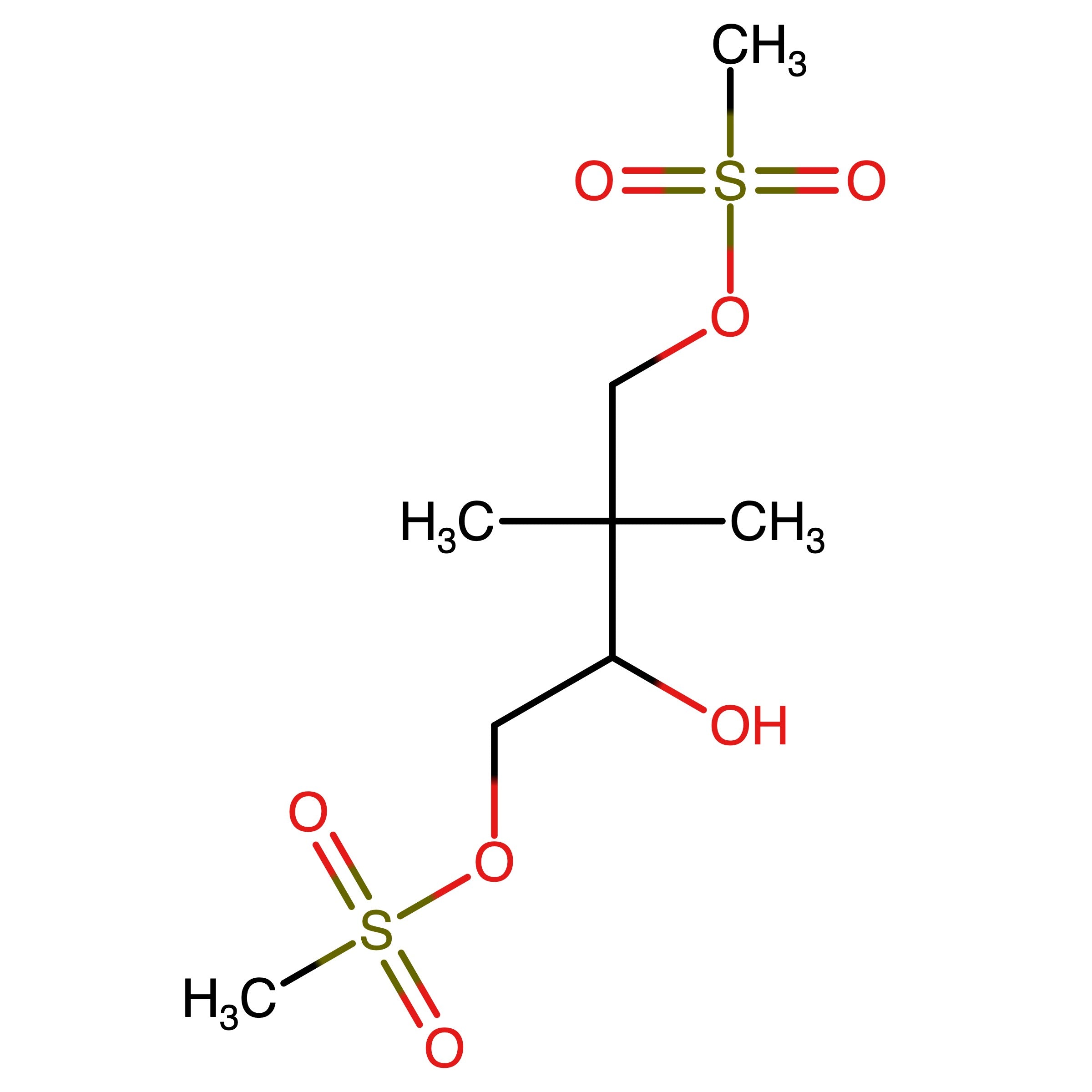 CAS RN 1854055-07-4 | 3-Hydroxy-2,2-dimethylbutane-1,4-diyl dimethanesulfonate
