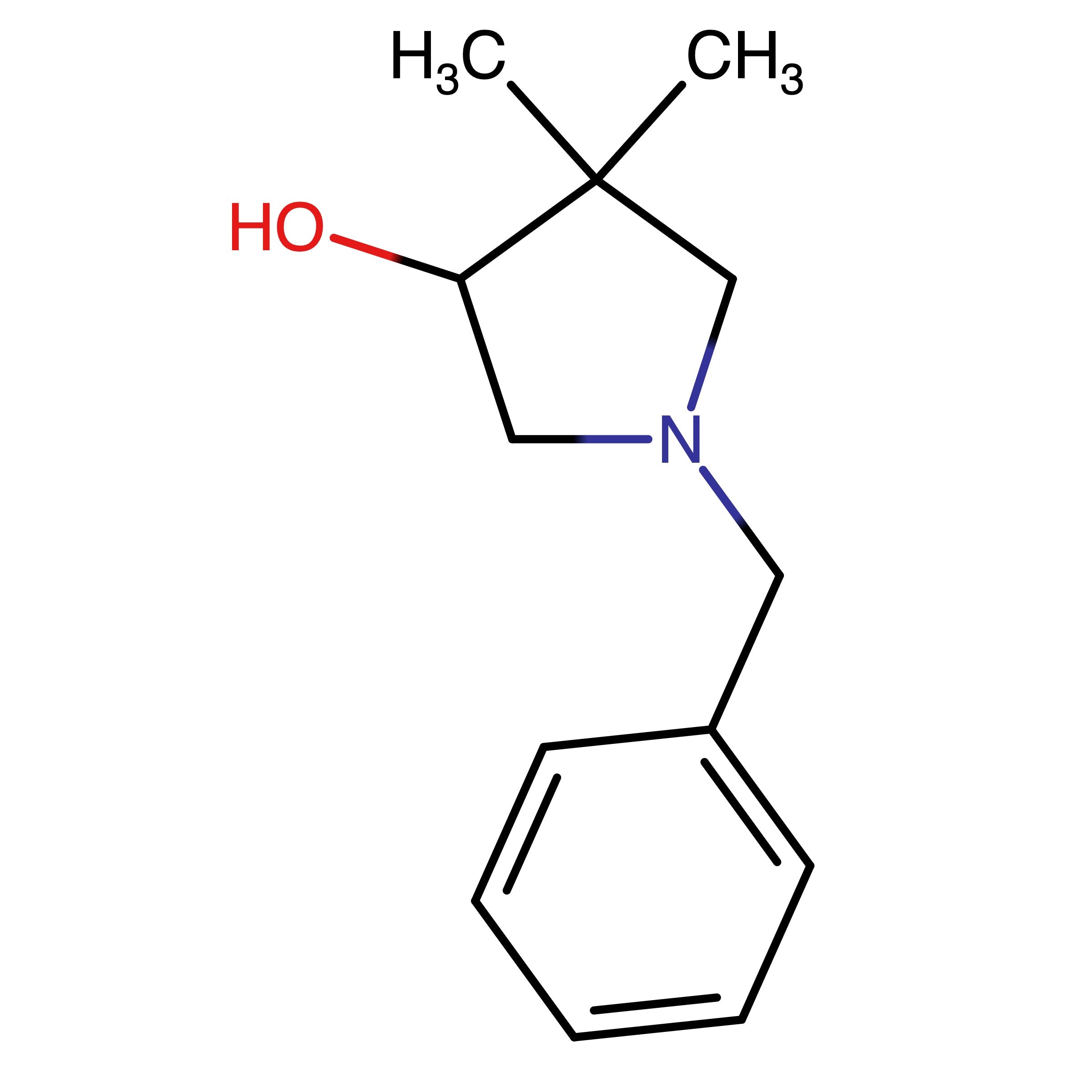 CAS RN 1186299-10-4 | 1-Benzyl-4,4-dimethylpyrrolidin-3-ol | MFCD18157624