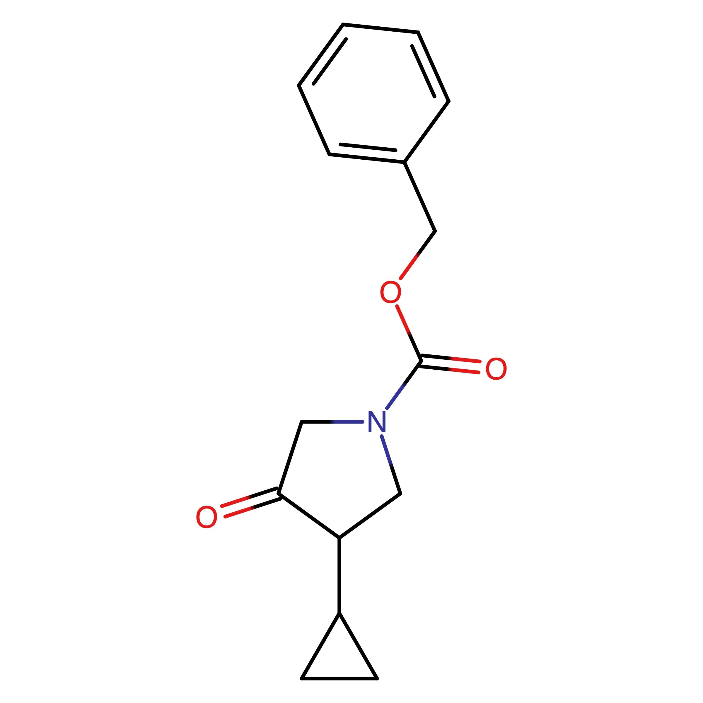 CAS RN 2661482-21-7 | Benzyl 3-cyclopropyl-4-oxopyrrolidine-1-carboxylate
