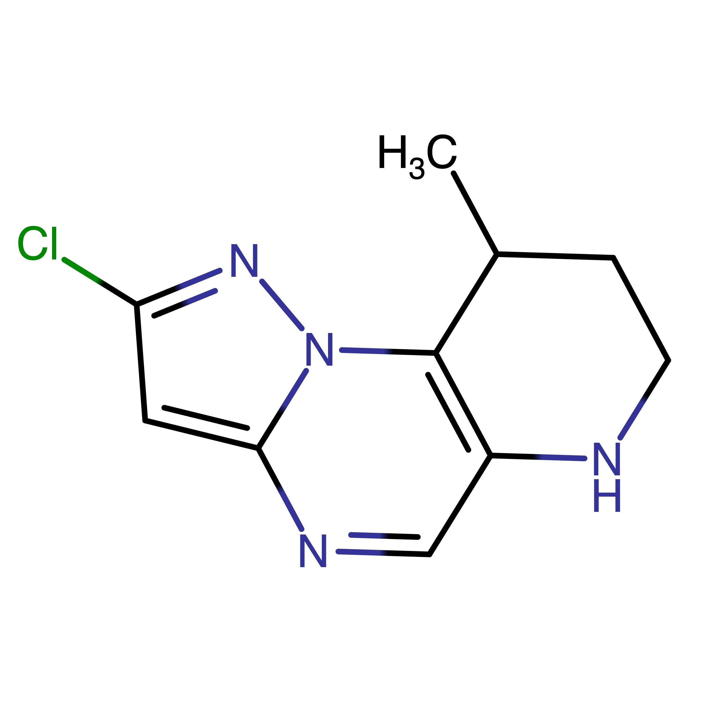 CAS RN 2661482-28-4 | 2-Chloro-9-methyl-6,7,8,9-tetrahydropyrazolo[1,5-a]pyrido[2,3-e]pyrimidine
