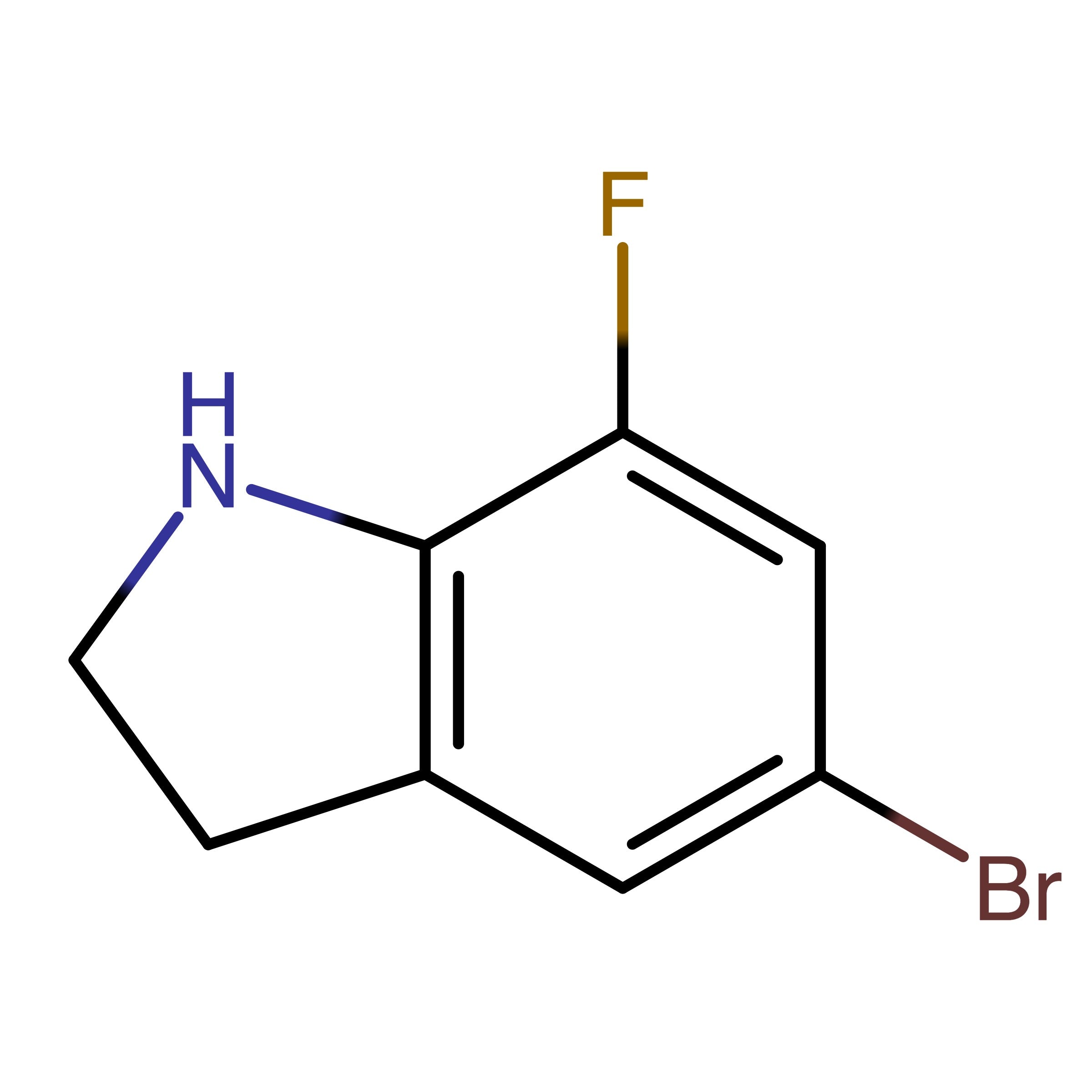CAS RN 954258-03-8 | 5-Bromo-7-fluoroindoline | MFCD09739495