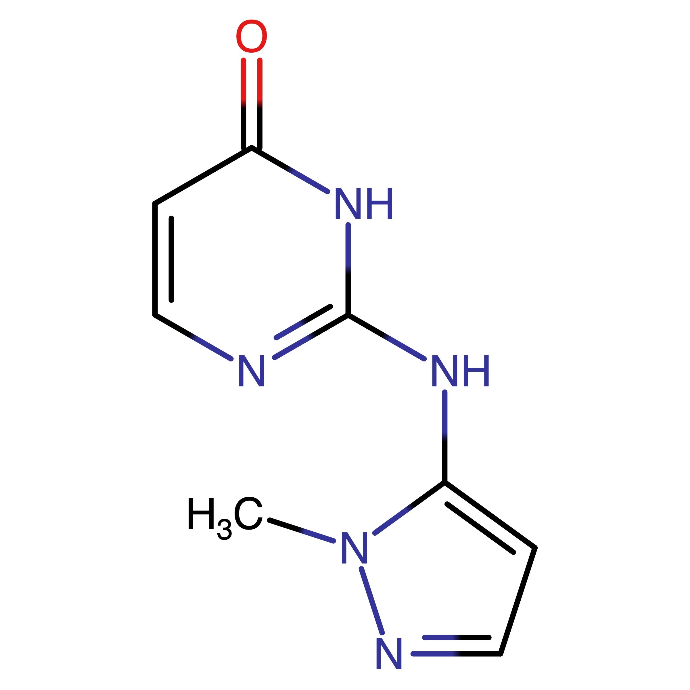 CAS RN 1673546-76-3 | 2-((1-Methyl-1H-pyrazol-5-yl)amino)pyrimidin-4(3H)-one