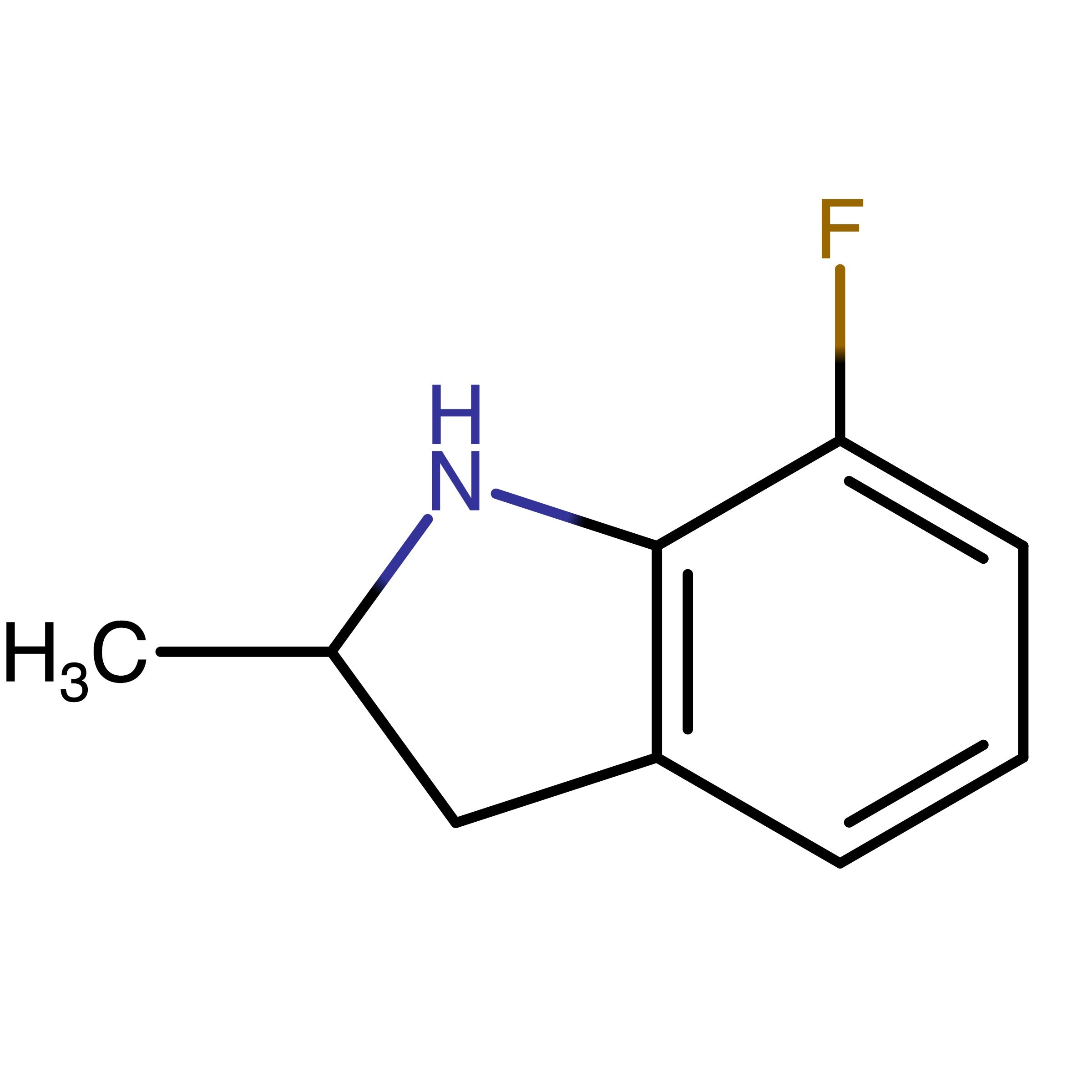 CAS RN 1368513-86-3 | 7-Fluoro-2-methylindoline