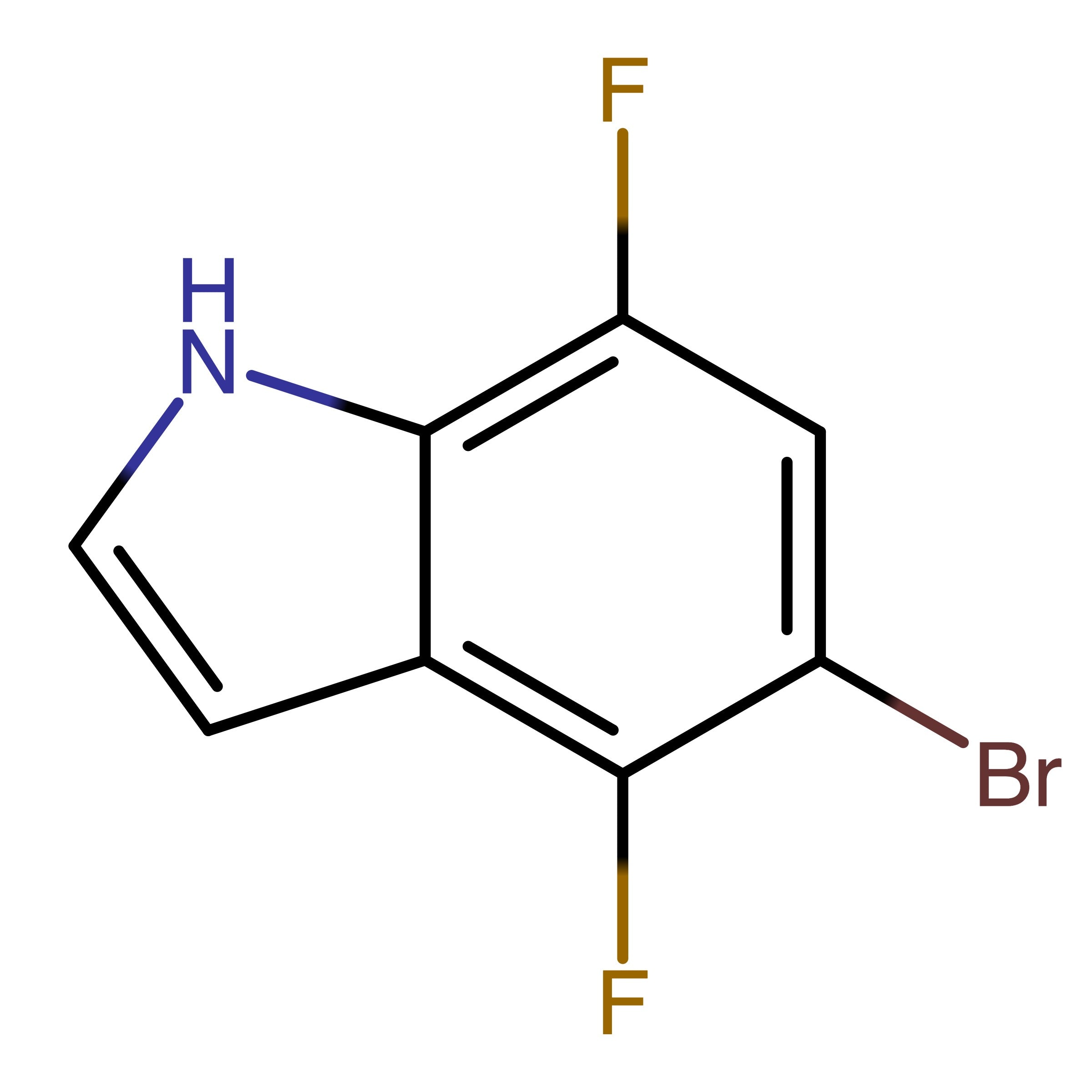 CAS RN 1268816-58-5 | 5-Bromo-4,7-difluoro-1H-indole | MFCD22581504