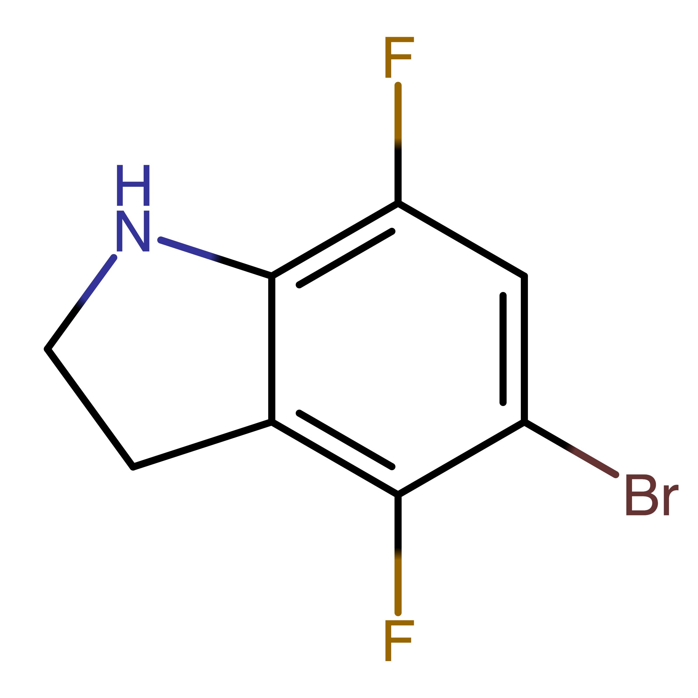 CAS RN 1699111-37-9 | 5-Bromo-4,7-difluoroindoline | MFCD28133715