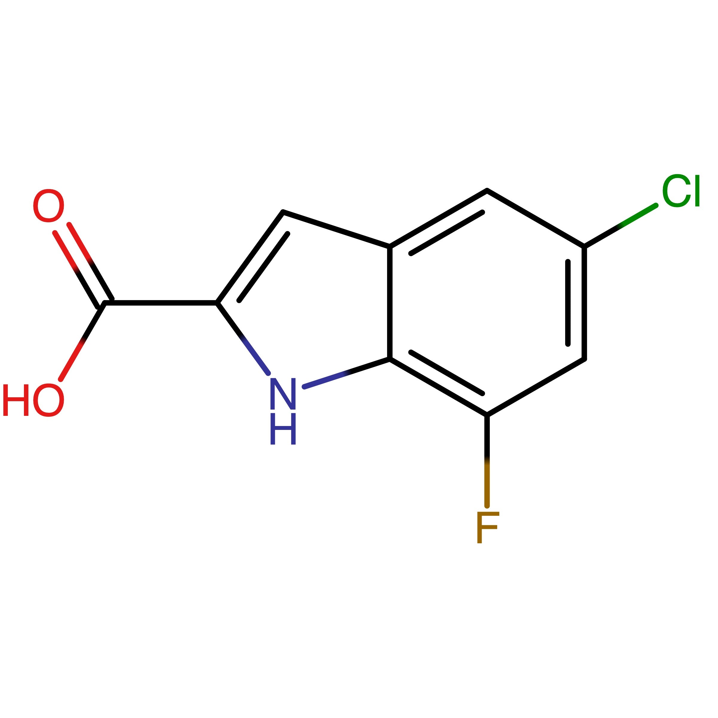 CAS RN 383132-37-4 | 5-Chloro-7-fluoro-1H-indole-2-carboxylic acid | MFCD02664437