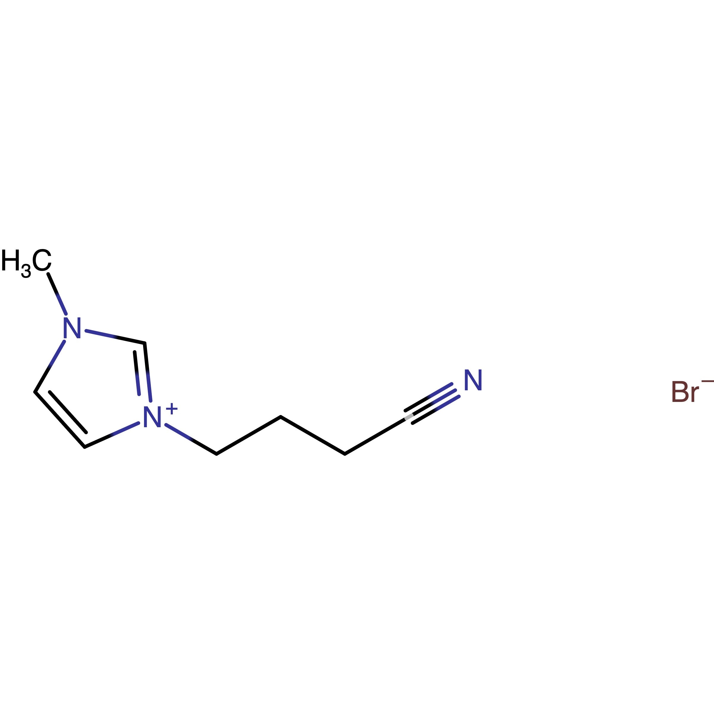 CAS RN 142959-35-1 | 3-(3-Cyanopropyl)-1-methyl-1H-imidazol-3-ium bromide