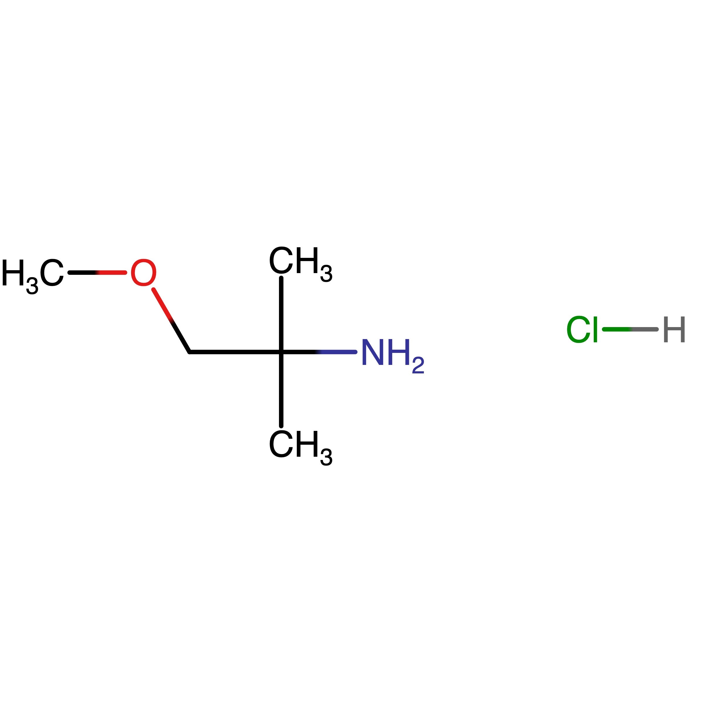 CAS 251660-96-5 | (2-Methoxy-1,1-dimethylethyl)amine Hydrochloride | MFCD16036163