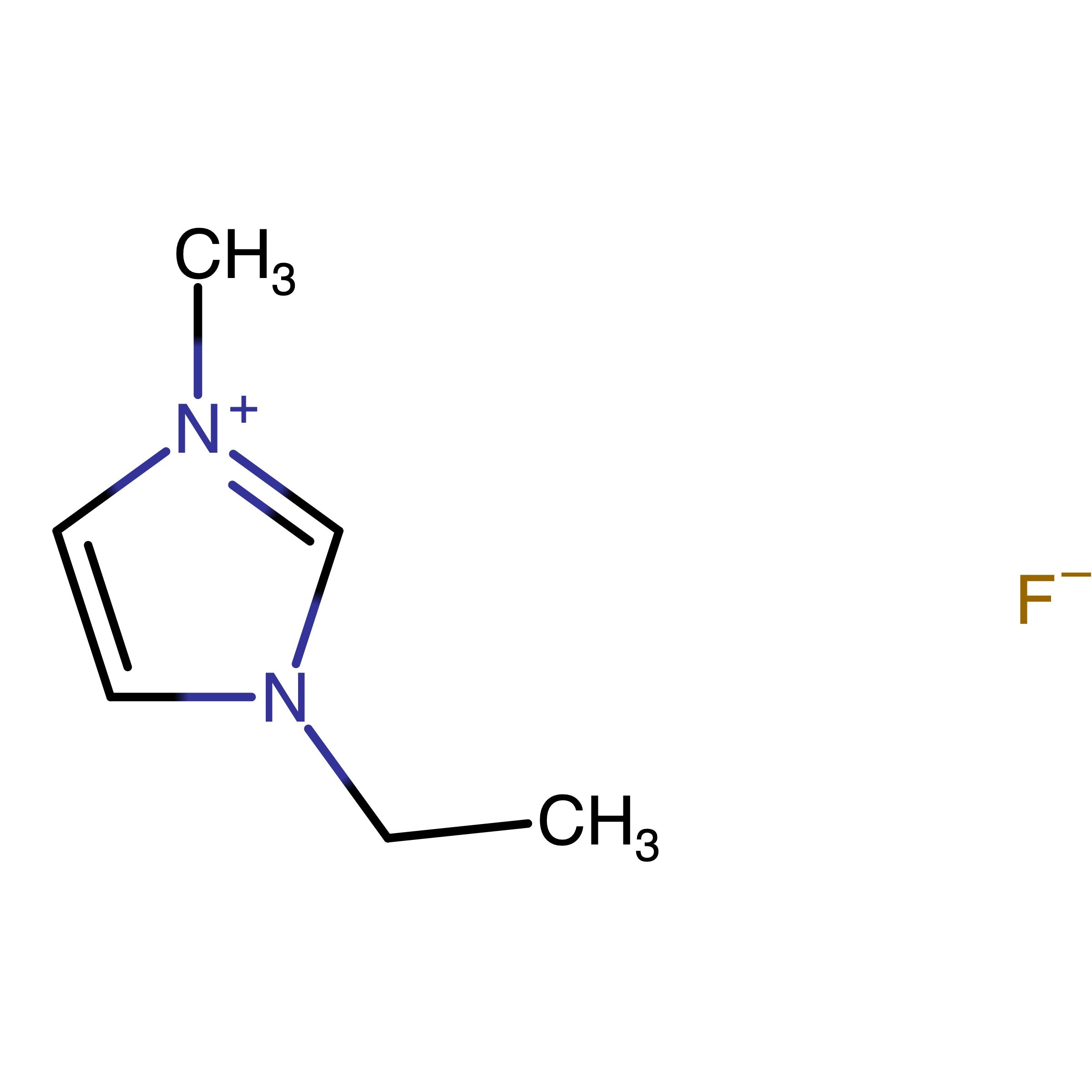 CAS RN 133928-43-5 | 1-Ethyl-3-methyl-1H-imidazol-3-ium fluoride