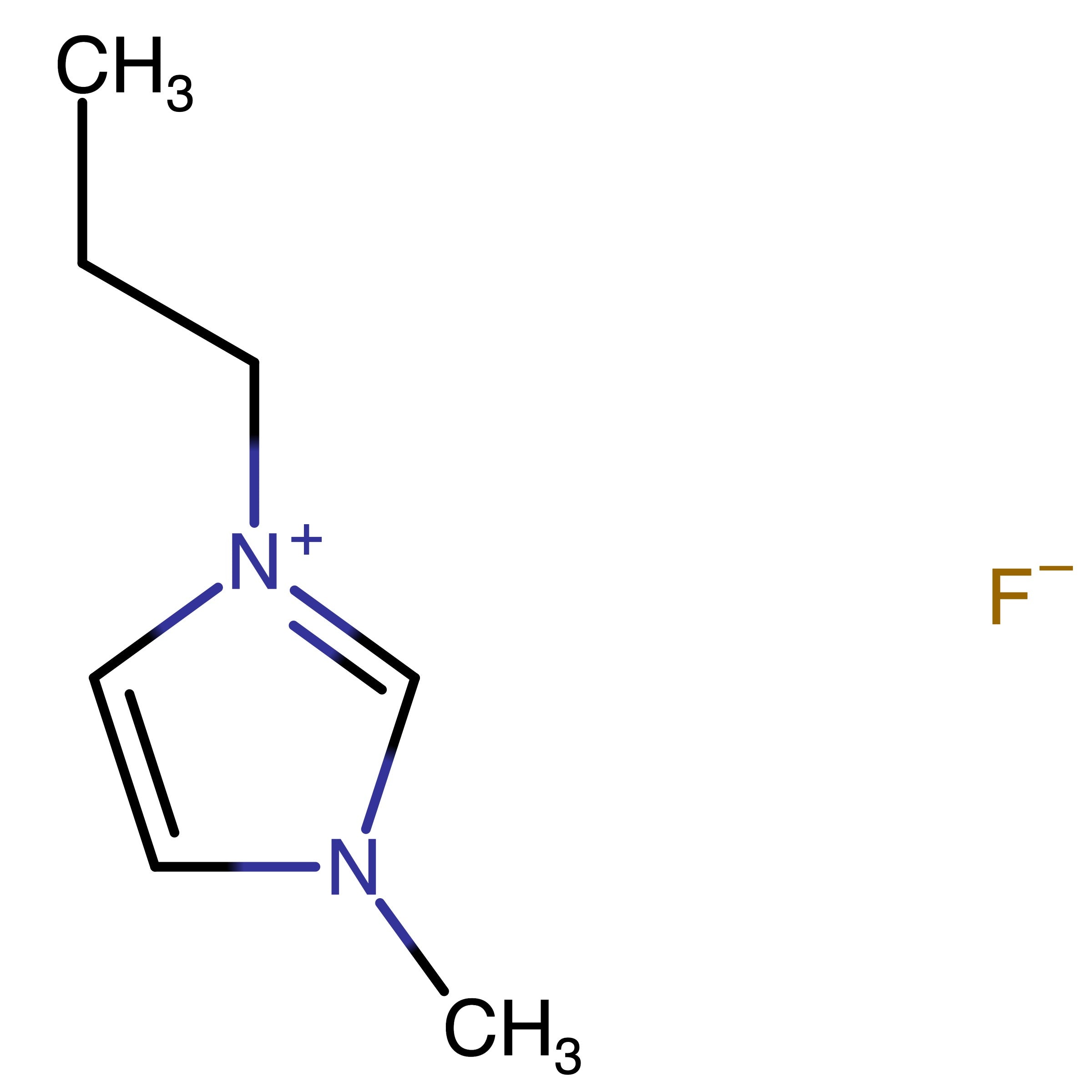 CAS RN 1239670-40-6 | 1-Methyl-3-propyl-1H-imidazol-3-ium fluoride