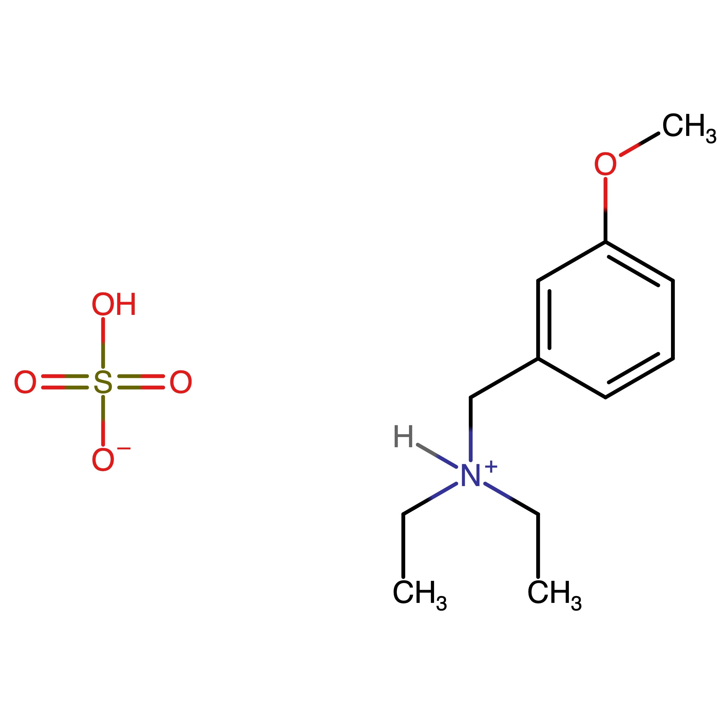 CAS RN 1630760-11-0 | N-Ethyl-N-(3-methoxybenzyl)ethanaminium hydrogen sulfate