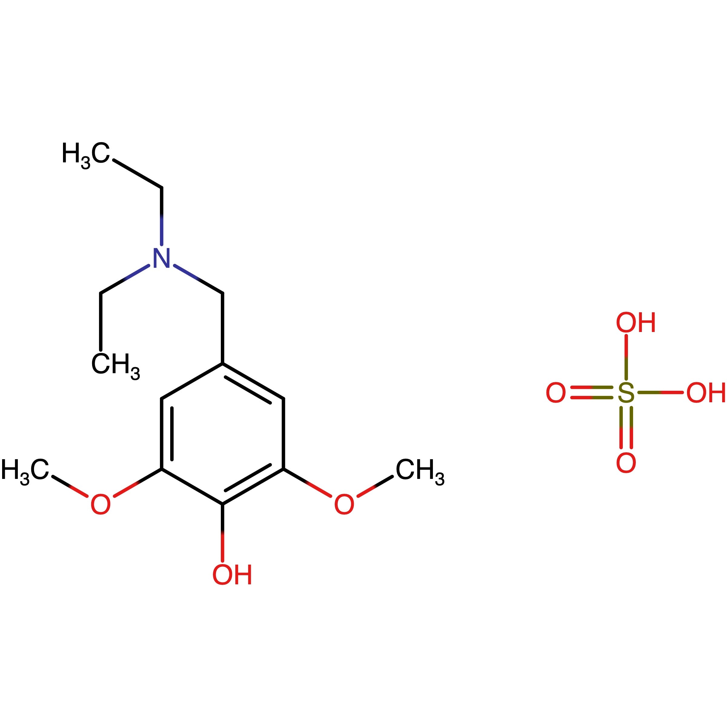 CAS RN 1630760-19-8 | 4-((Diethylamino)methyl)-2,6-dimethoxyphenol sulfate