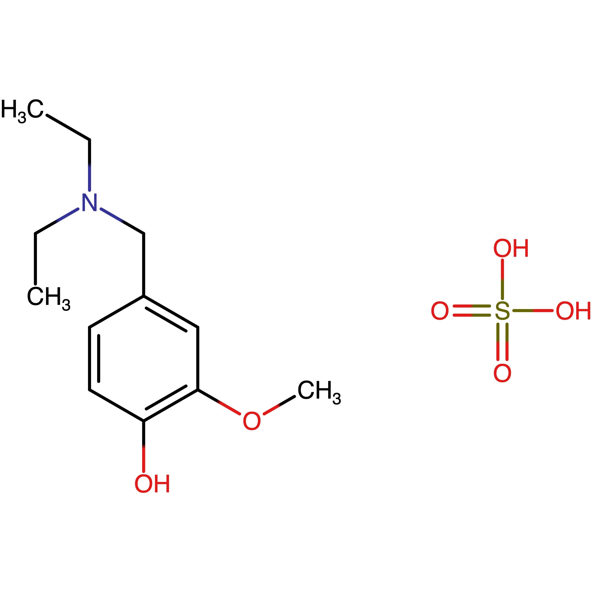 CAS RN 1630760-27-8 | 4-((Diethylamino)methyl)-2-methoxyphenol sulfate