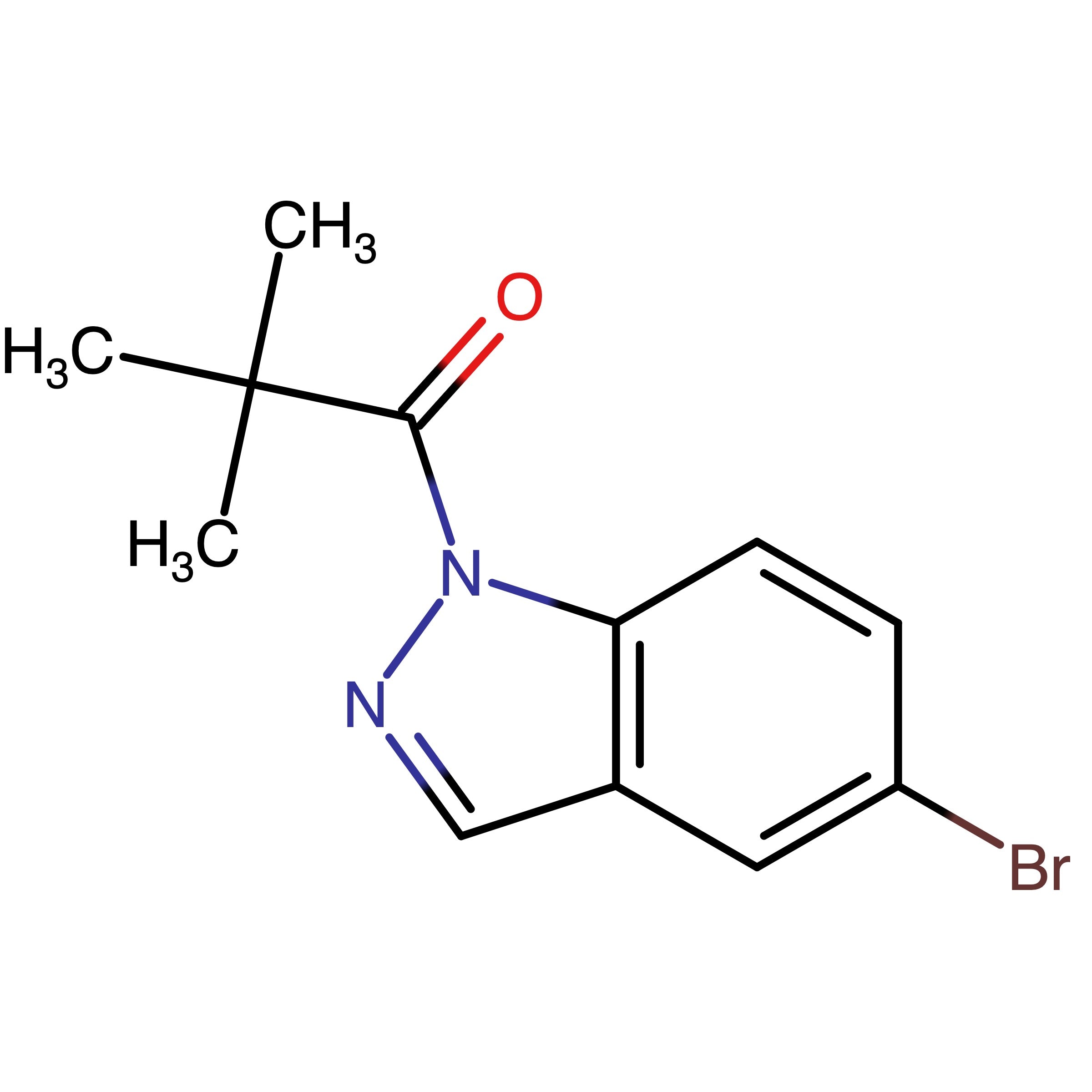 CAS RN 1178903-18-8 | 1-(5-Bromo-1H-indazol-1-yl)-2,2-dimethylpropan-1-one