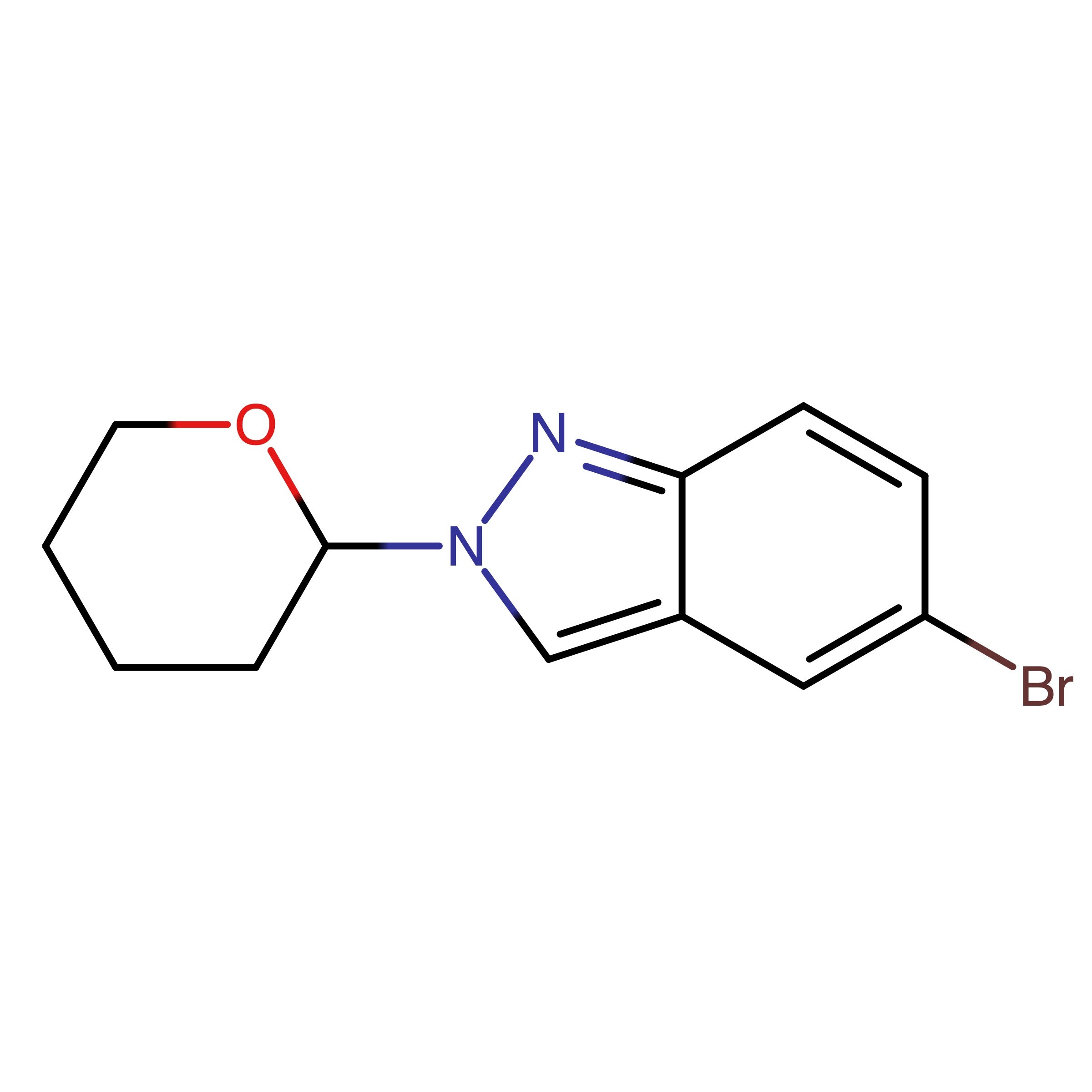 CAS RN 1178903-21-3 | 5-Bromo-2-(tetrahydro-2H-pyran-2-yl)-2H-indazole