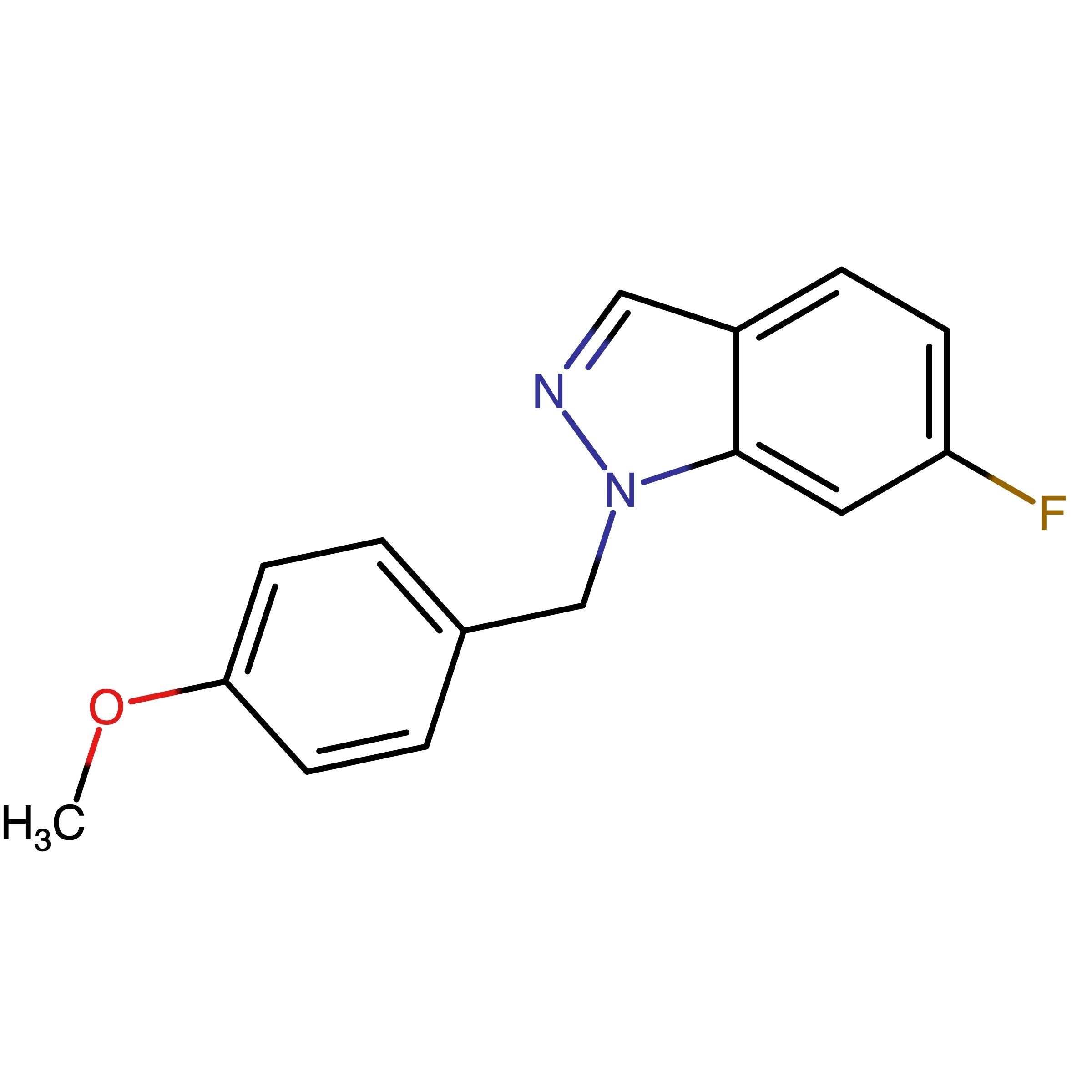 CAS RN 1178903-33-7 | 6-Fluoro-1-(4-methoxybenzyl)-1H-indazole