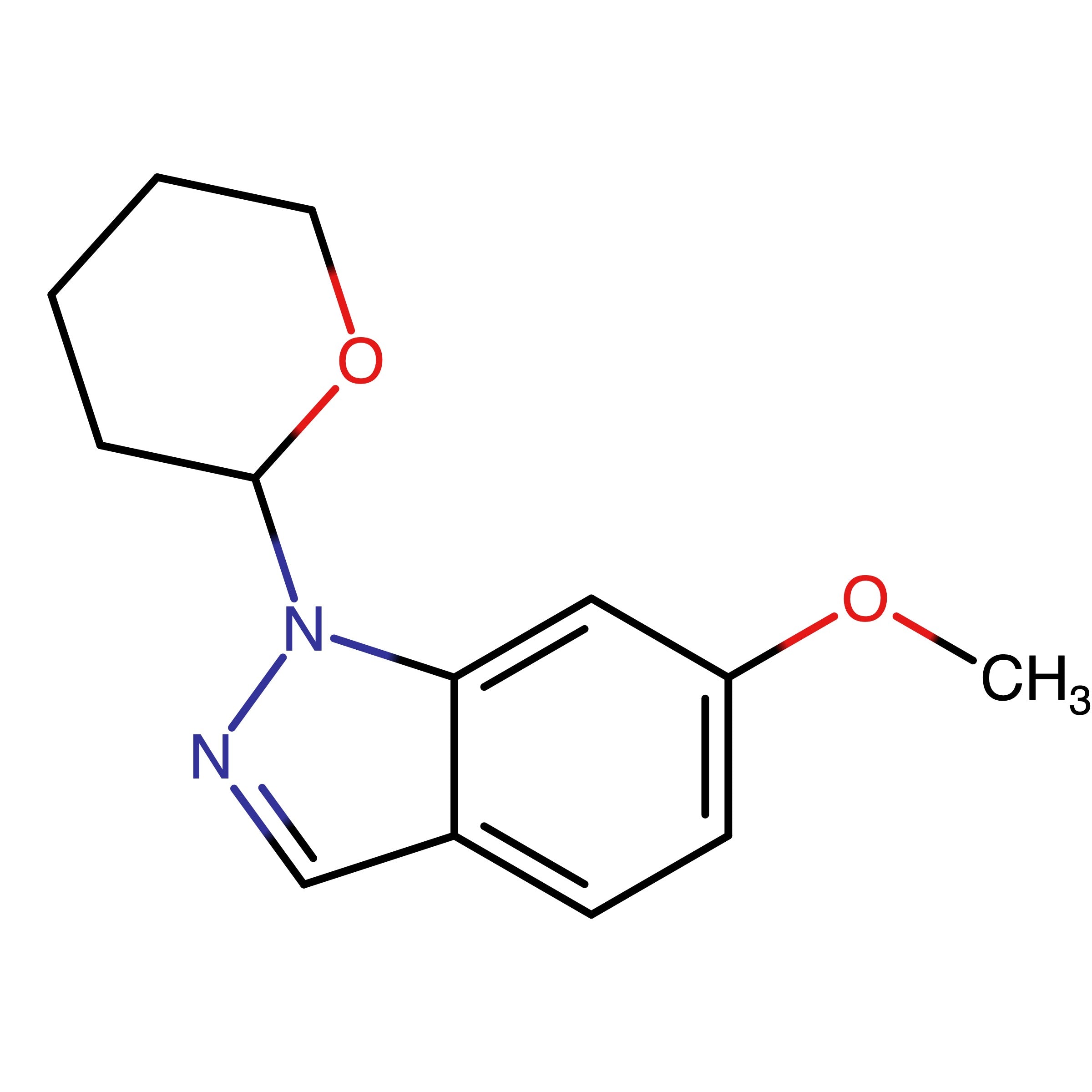 CAS RN 1178903-38-2 | 6-Methoxy-1-(tetrahydro-2H-pyran-2-yl)-1H-indazole