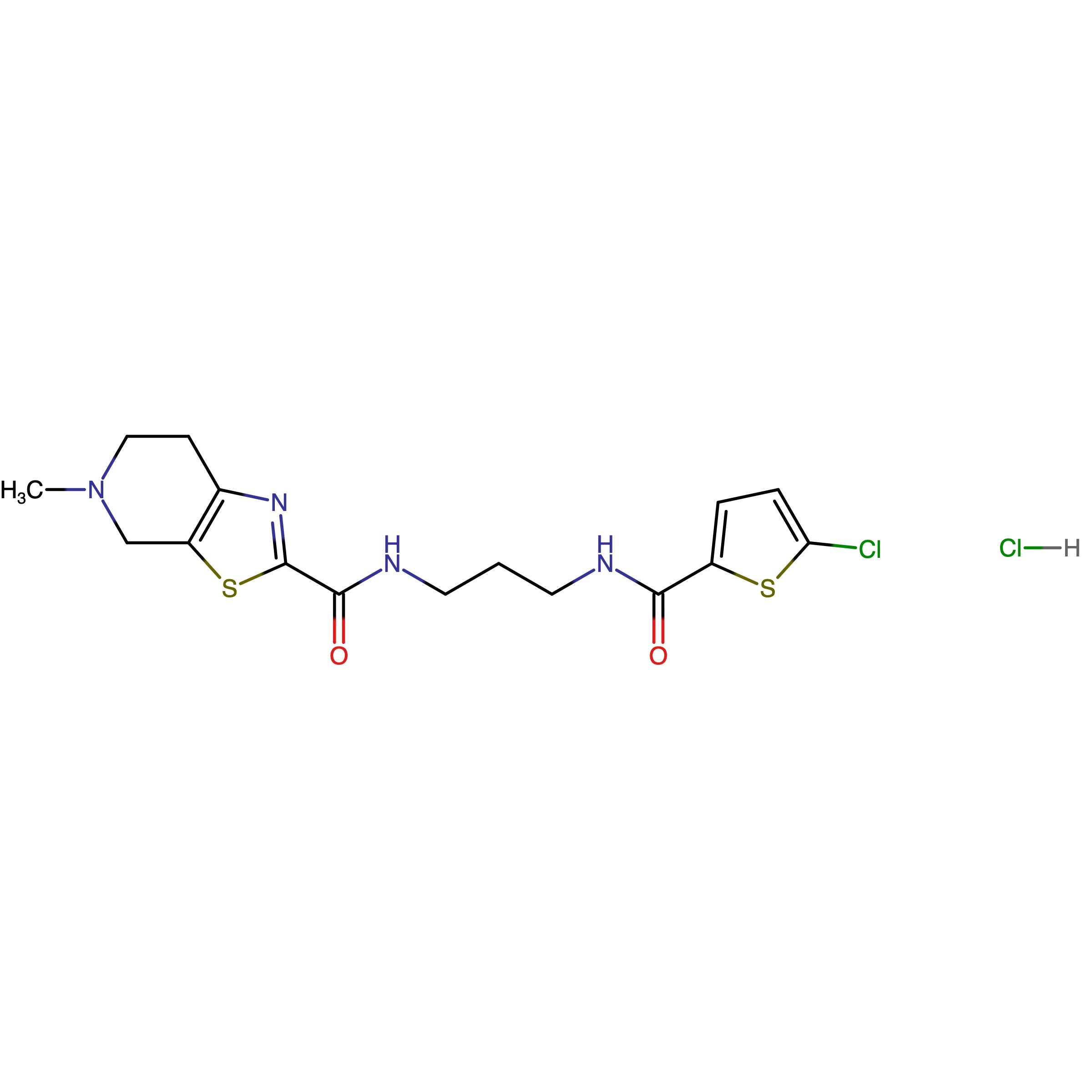 CAS RN 1286182-00-0 | N-(3-(5-Chlorothiophene-2-carboxamido)propyl)-5-methyl-4,5,6,7-tetrahydrothiazolo[5,4-c]pyridine-2-carboxamide hydrochloride
