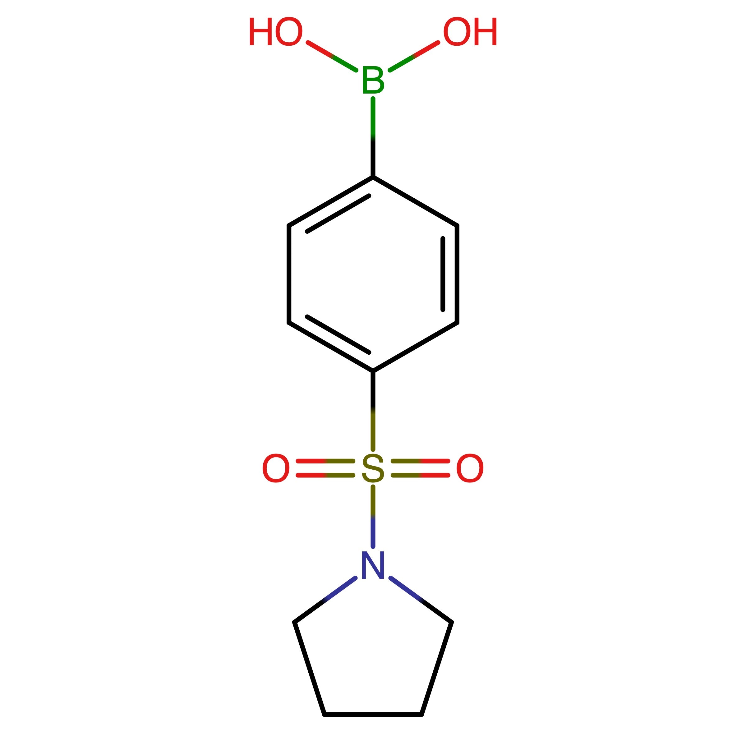 CAS 486422-57-5 | [4-(1-Pyrrolidinylsulfonyl)phenyl]boronic acid | MFCD06659847