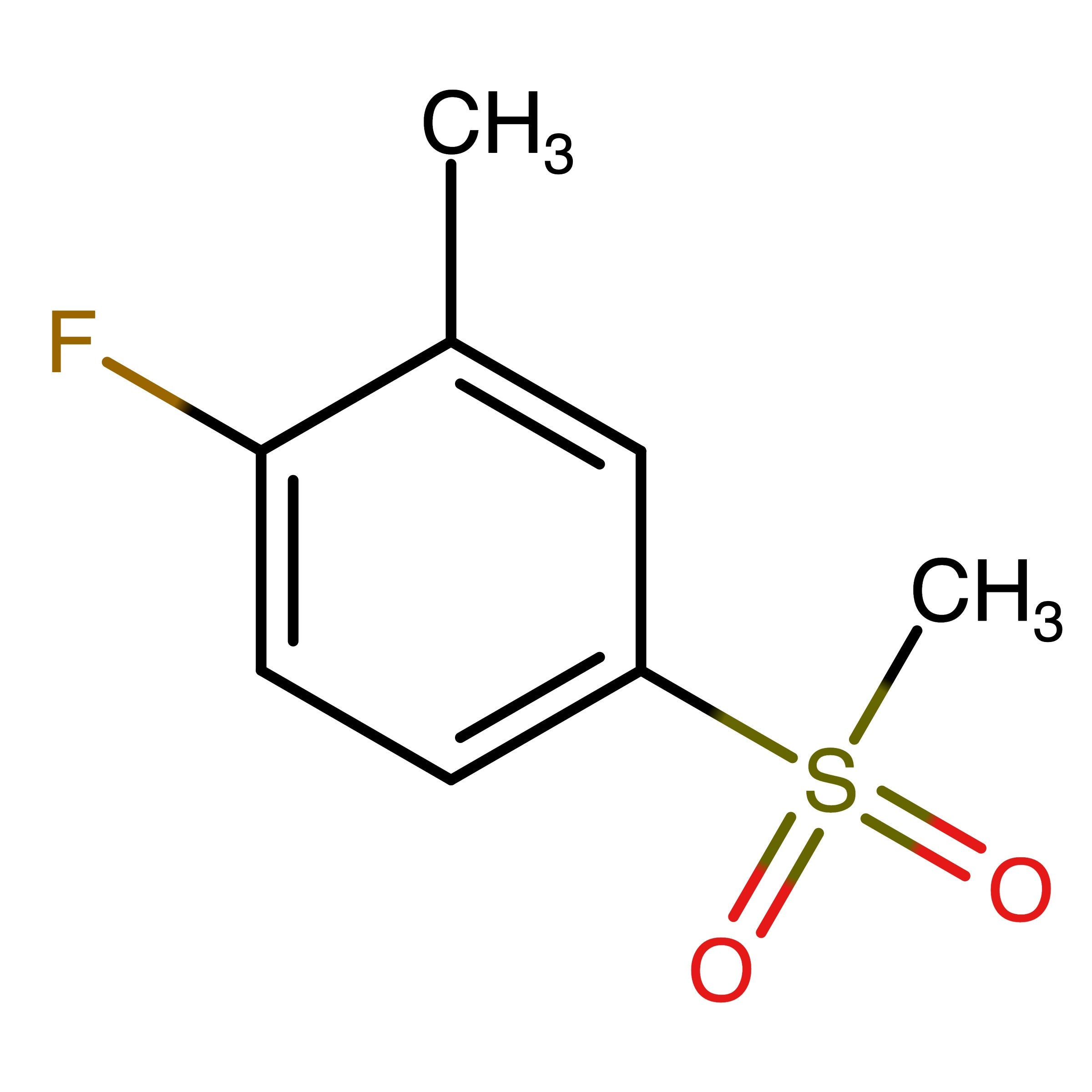 CAS 828270-58-2 | 2-Fluoro-5-(methylsulfonyl)toluene | MFCD15527249