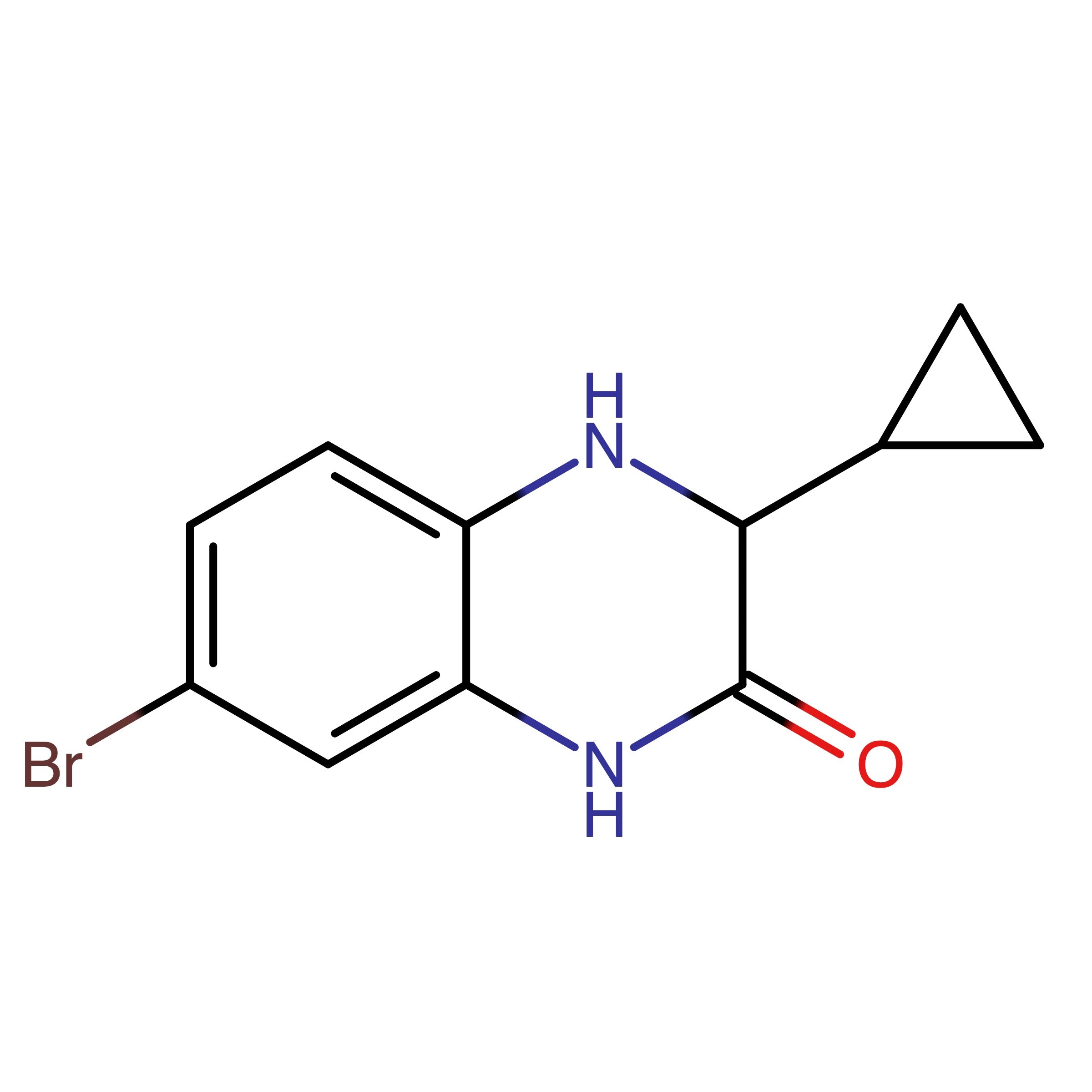 CAS RN 1505434-48-9 | 7-Bromo-3-cyclopropyl-3,4-dihydroquinoxalin-2(1H)-one