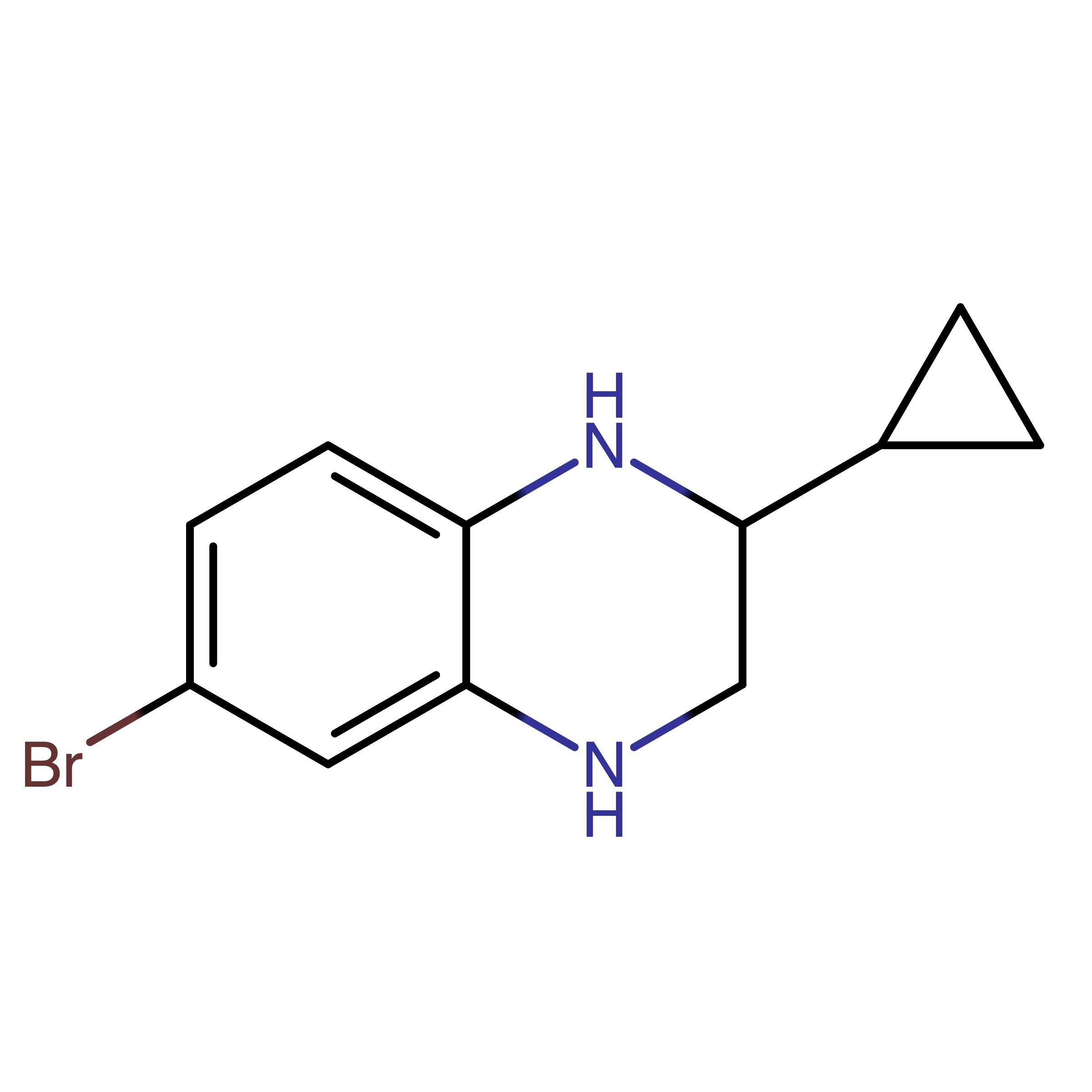 CAS RN 1510159-46-2 | 6-Bromo-2-cyclopropyl-1,2,3,4-tetrahydroquinoxaline