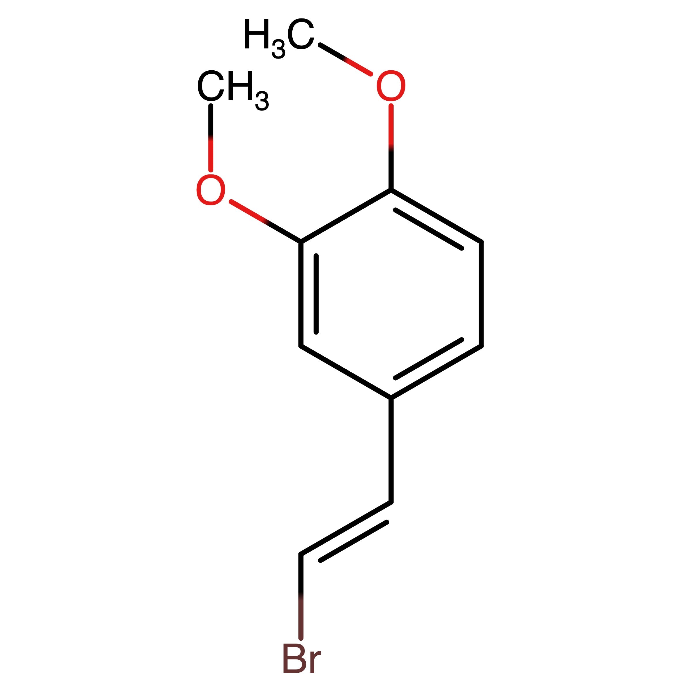 CAS RN 69731-27-7 | (E)-4-(2-Bromovinyl)-1,2-dimethoxybenzene