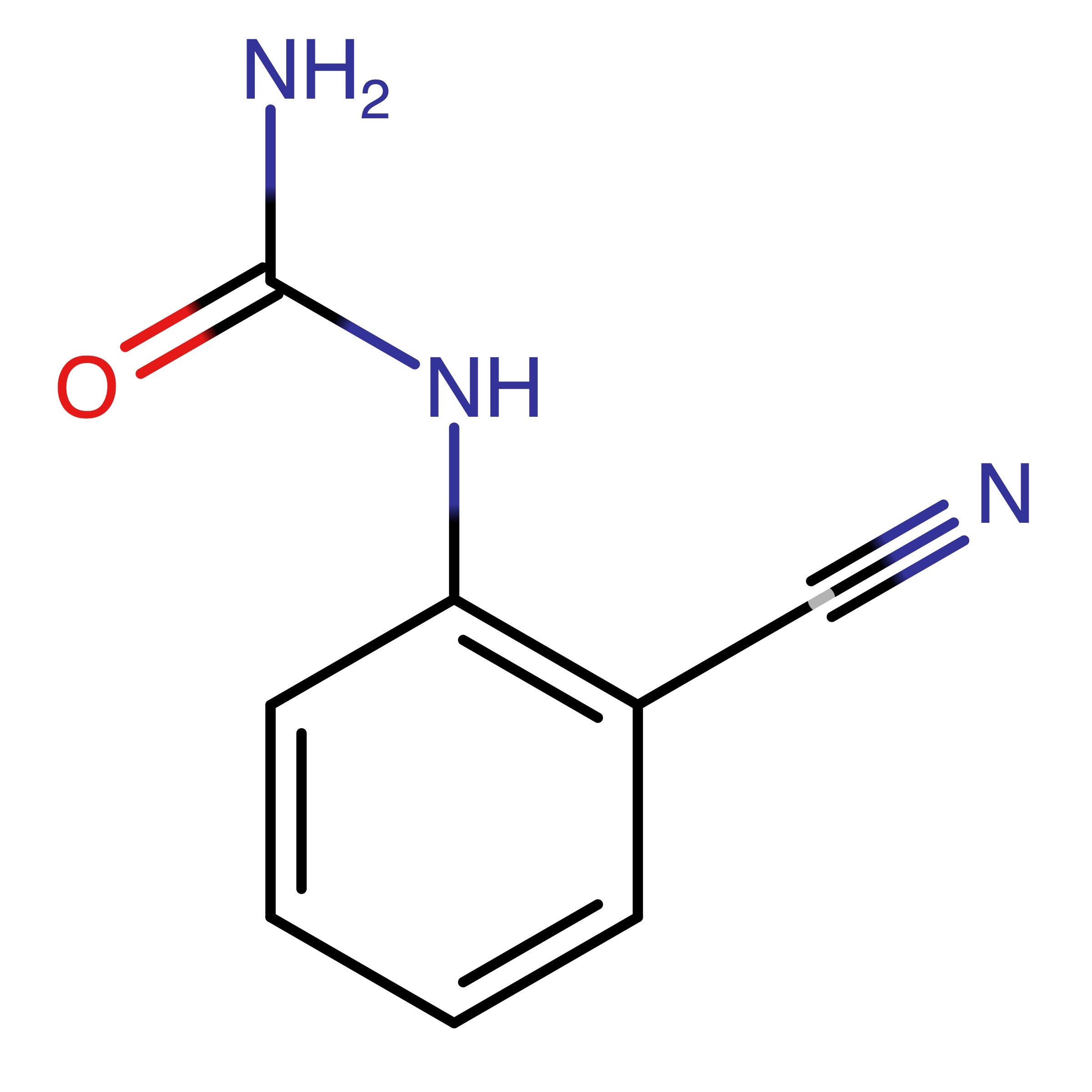CAS RN 55441-25-3 | 1-(2-Carbonitrilphenyl)urea | MFCD09040388