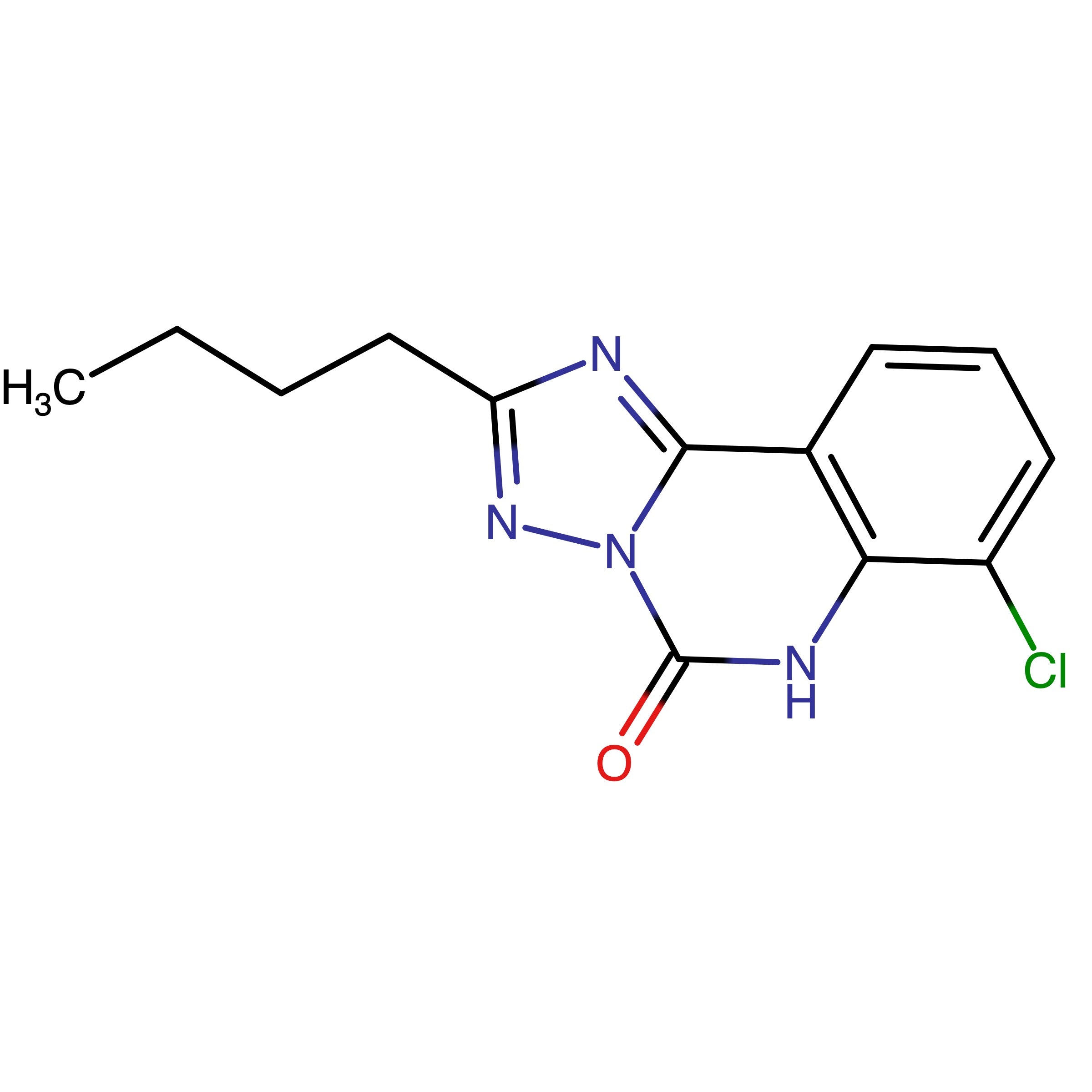 CAS RN 2805297-51-0 | 2-Butyl-7-chloro-[1,2,4]triazolo[1,5-c]quinazolin-5(6H)-one