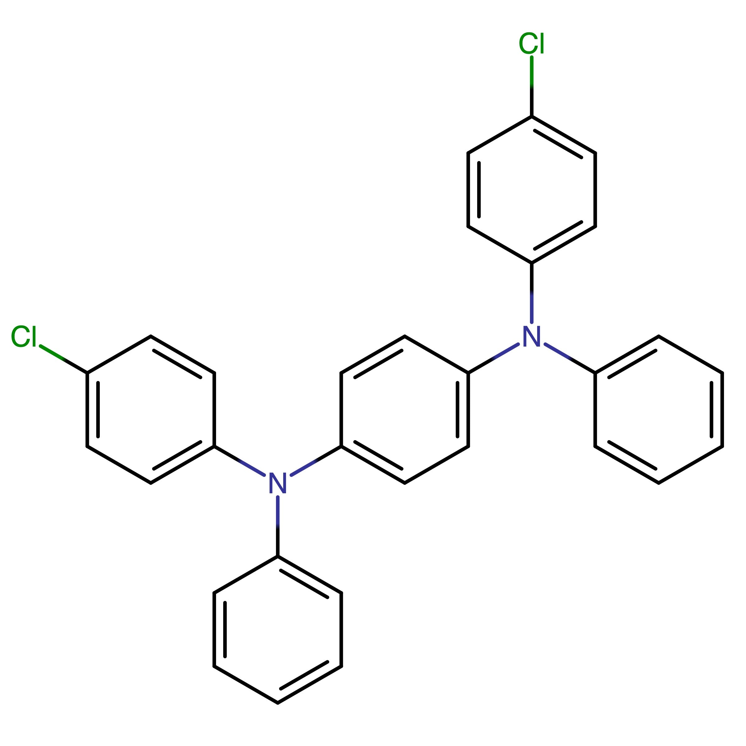 CAS 113703-66-5 | 1-N,4-N-Bis(4-chlorophenyl)-1-N,4-N-diphenylbenzene-1,4-diamine | MFCD00060108