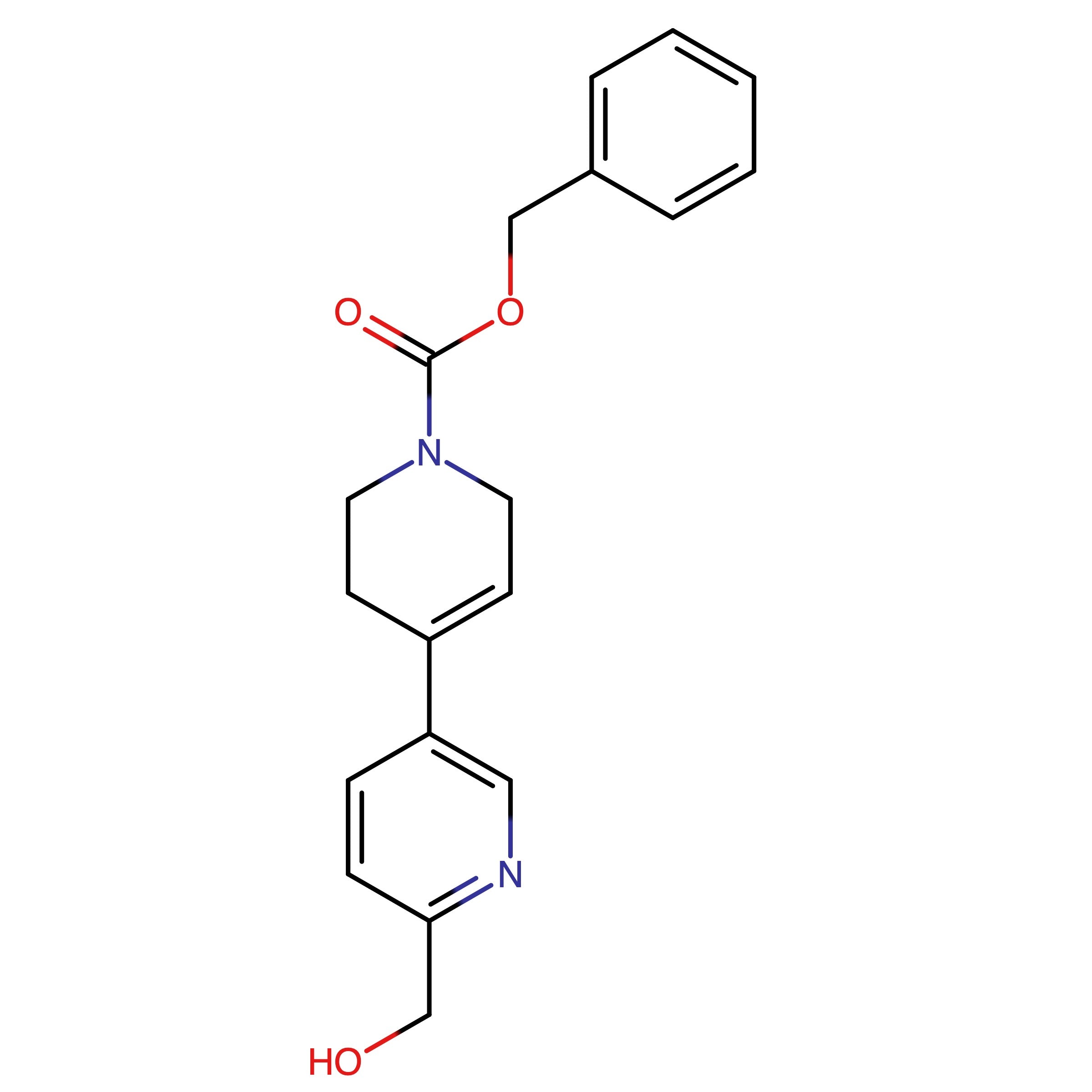 CAS RN 1206968-55-9 | Benzyl 6-(hydroxymethyl)-3',6'-dihydro-[3,4'-bipyridine]-1'(2'H)-carboxylate