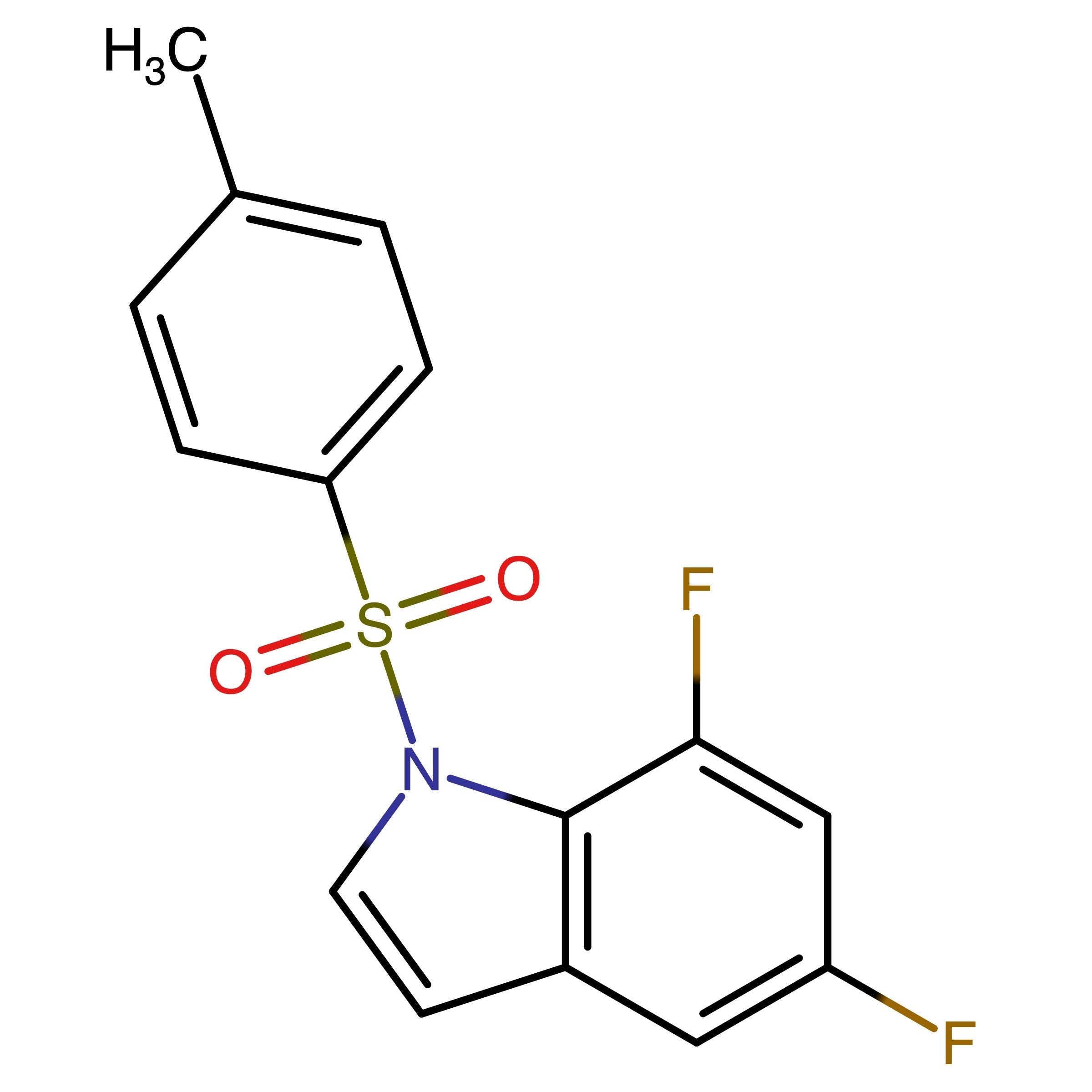 CAS RN 1878207-47-6 | 5,7-Difluoro-1-tosyl-1H-indole