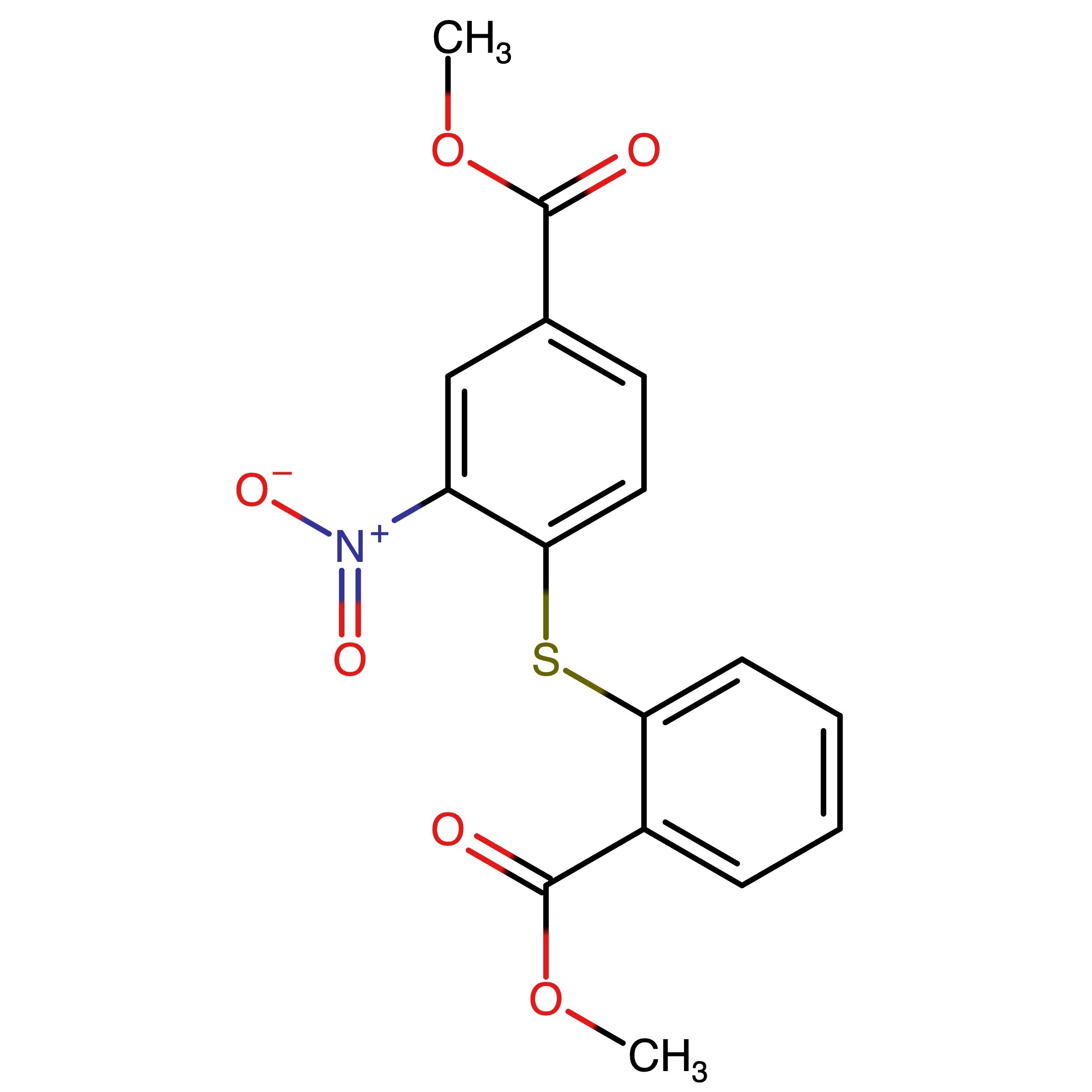 CAS RN 1319194-13-2 | Methyl 4-((2-(methoxycarbonyl)phenyl)thio)-3-nitrobenzoate