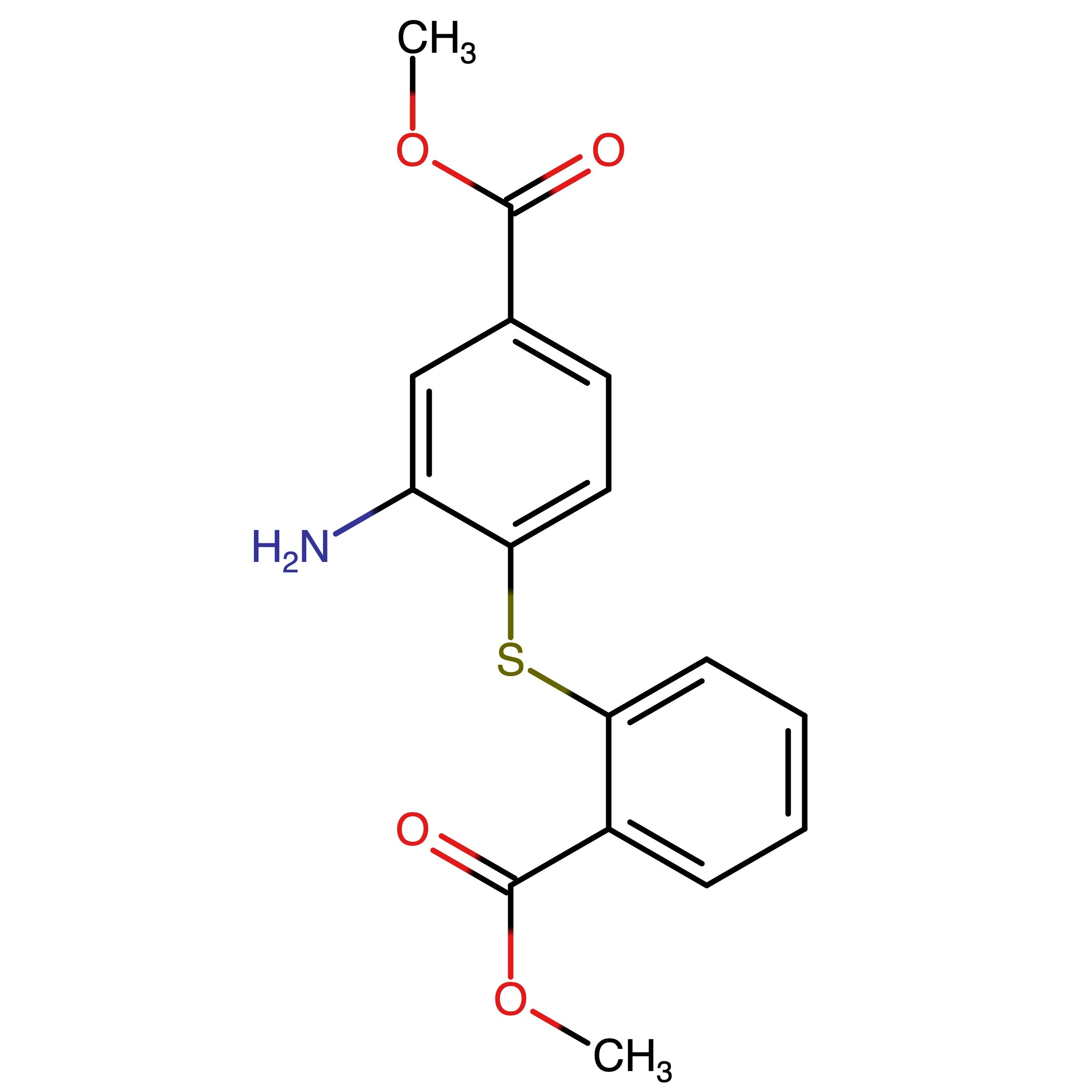 CAS RN 1319194-14-3 | Methyl 3-amino-4-((2-(methoxycarbonyl)phenyl)thio)benzoate