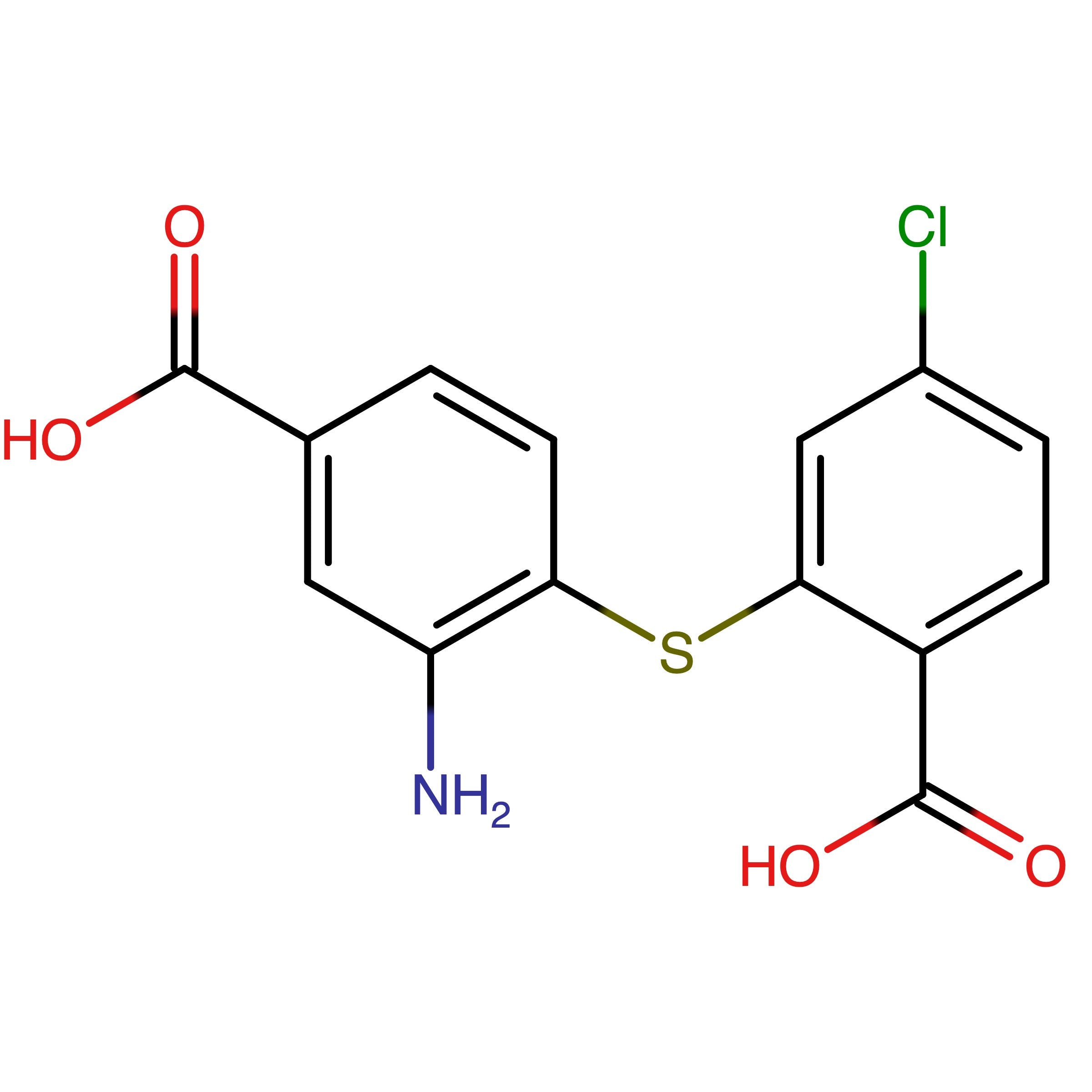 CAS RN 935433-81-1 | 2-((2-Amino-4-carboxyphenyl)thio)-4-chlorobenzoic acid