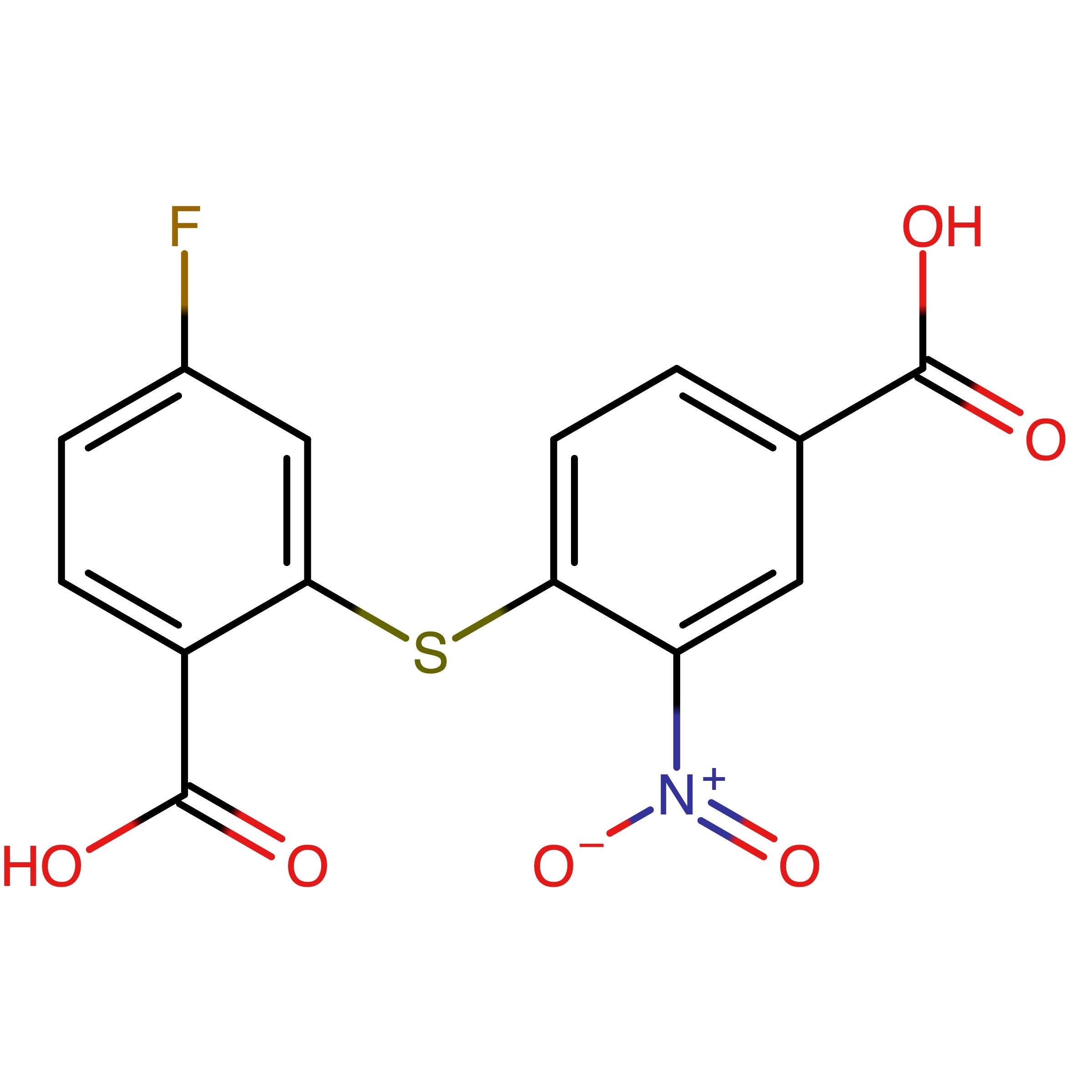 CAS RN 1020412-83-2 | 2-((4-Carboxy-2-nitrophenyl)thio)-4-fluorobenzoic acid