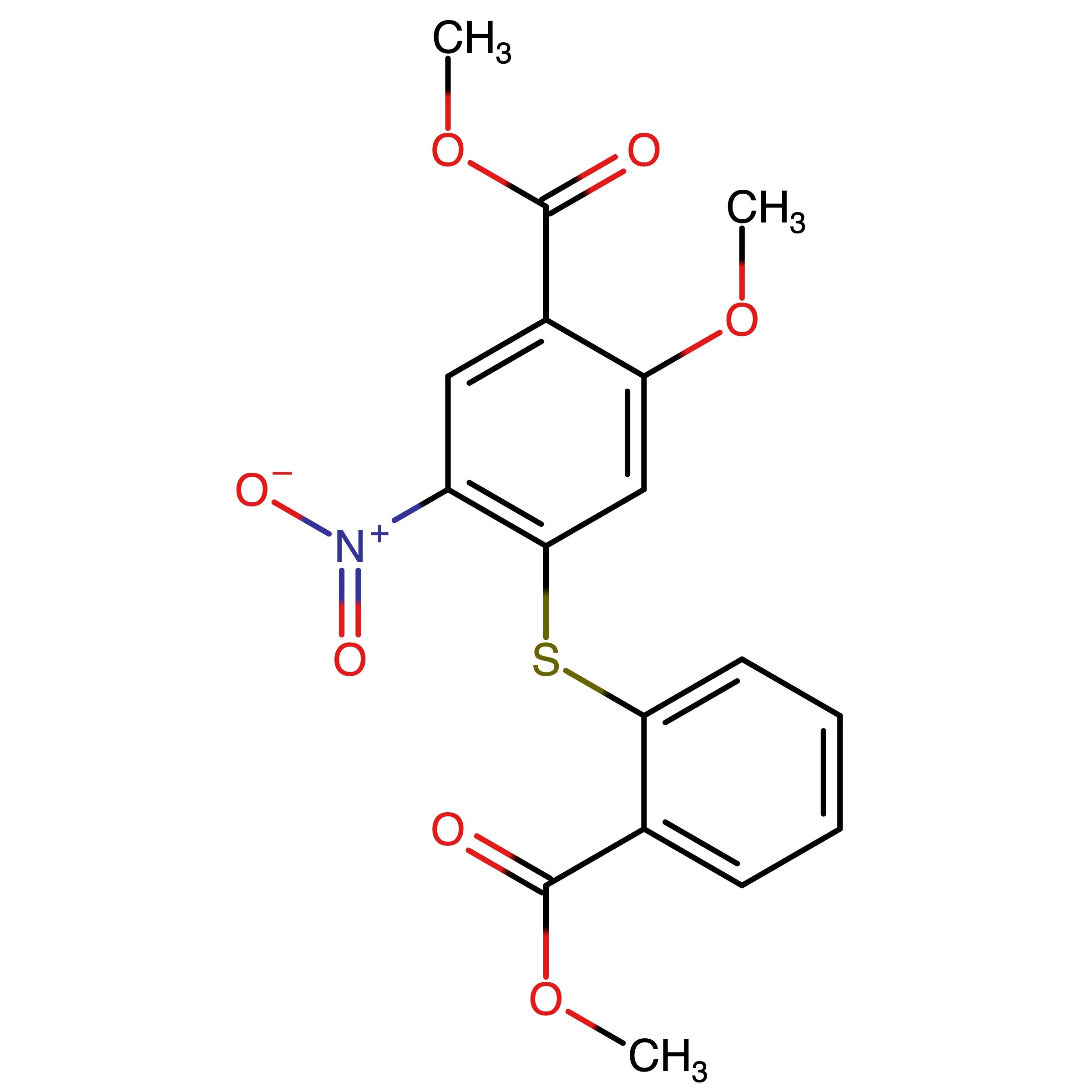 CAS RN 1809143-57-4 | Methyl 2-methoxy-4-((2-(methoxycarbonyl)phenyl)thio)-5-nitrobenzoate
