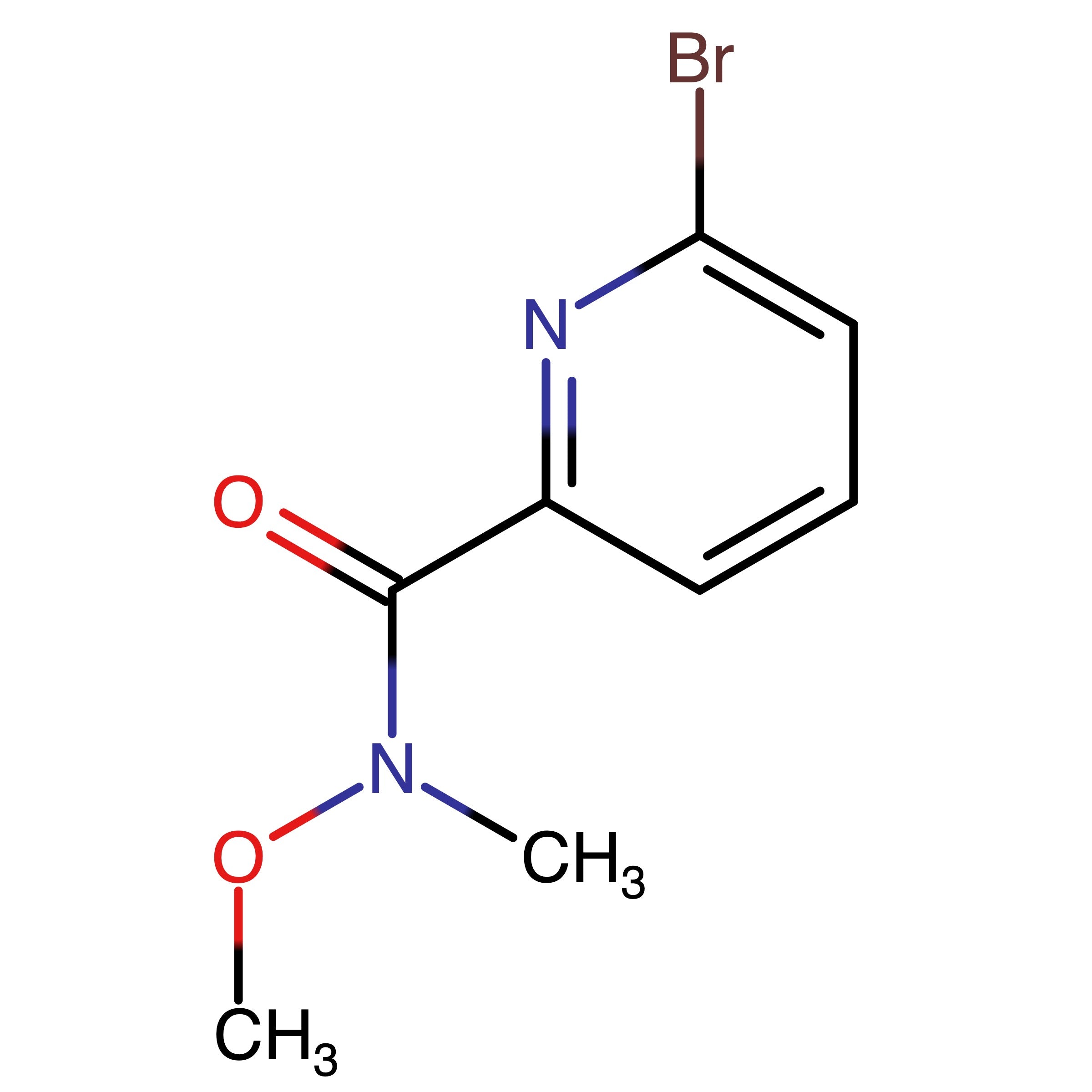 CAS RN 329946-26-1 | 6-Bromo-N-methoxy-N-methylpicolinamide