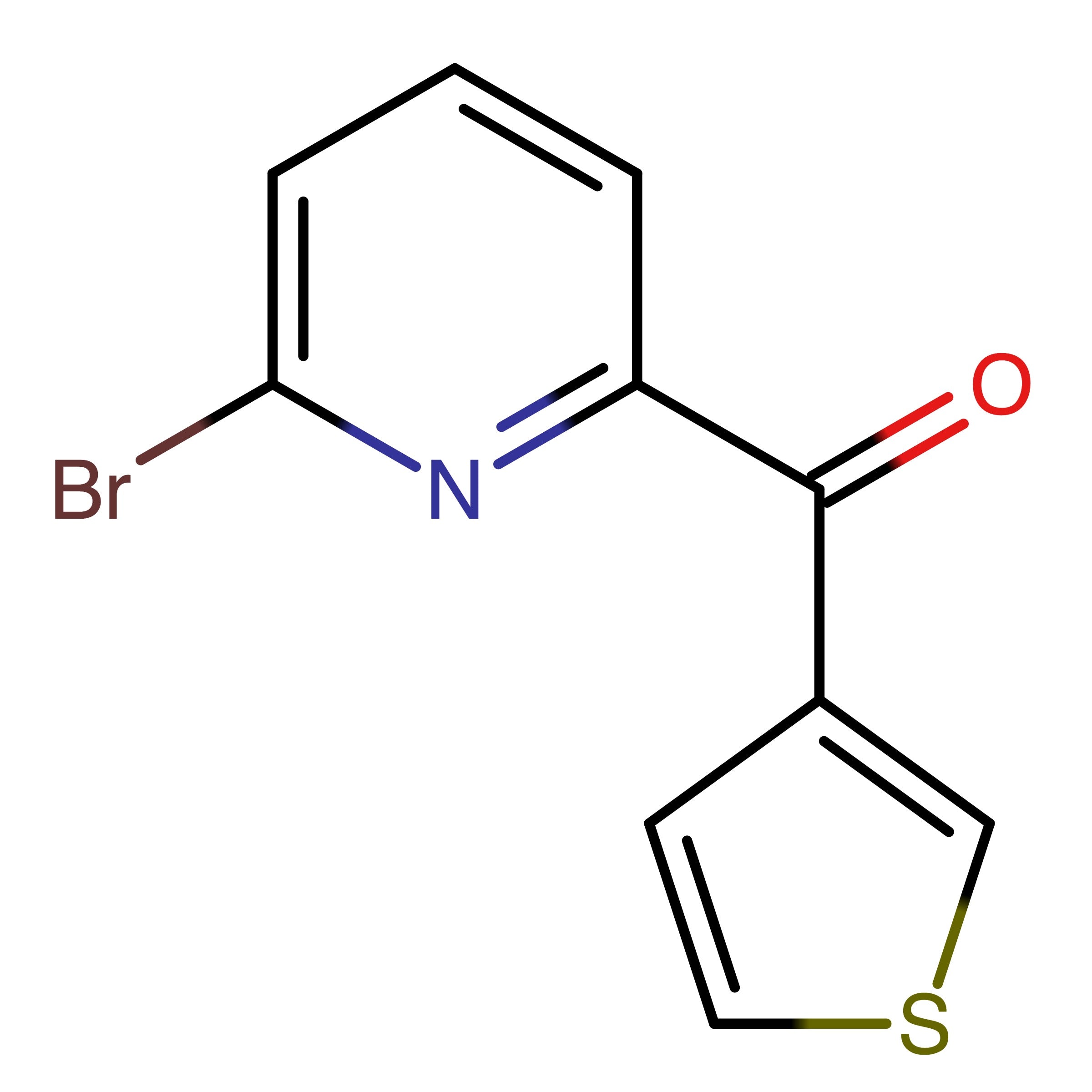 CAS RN 1809796-20-0 | (6-Bromopyridin-2-yl)(thiophen-3-yl)methanone