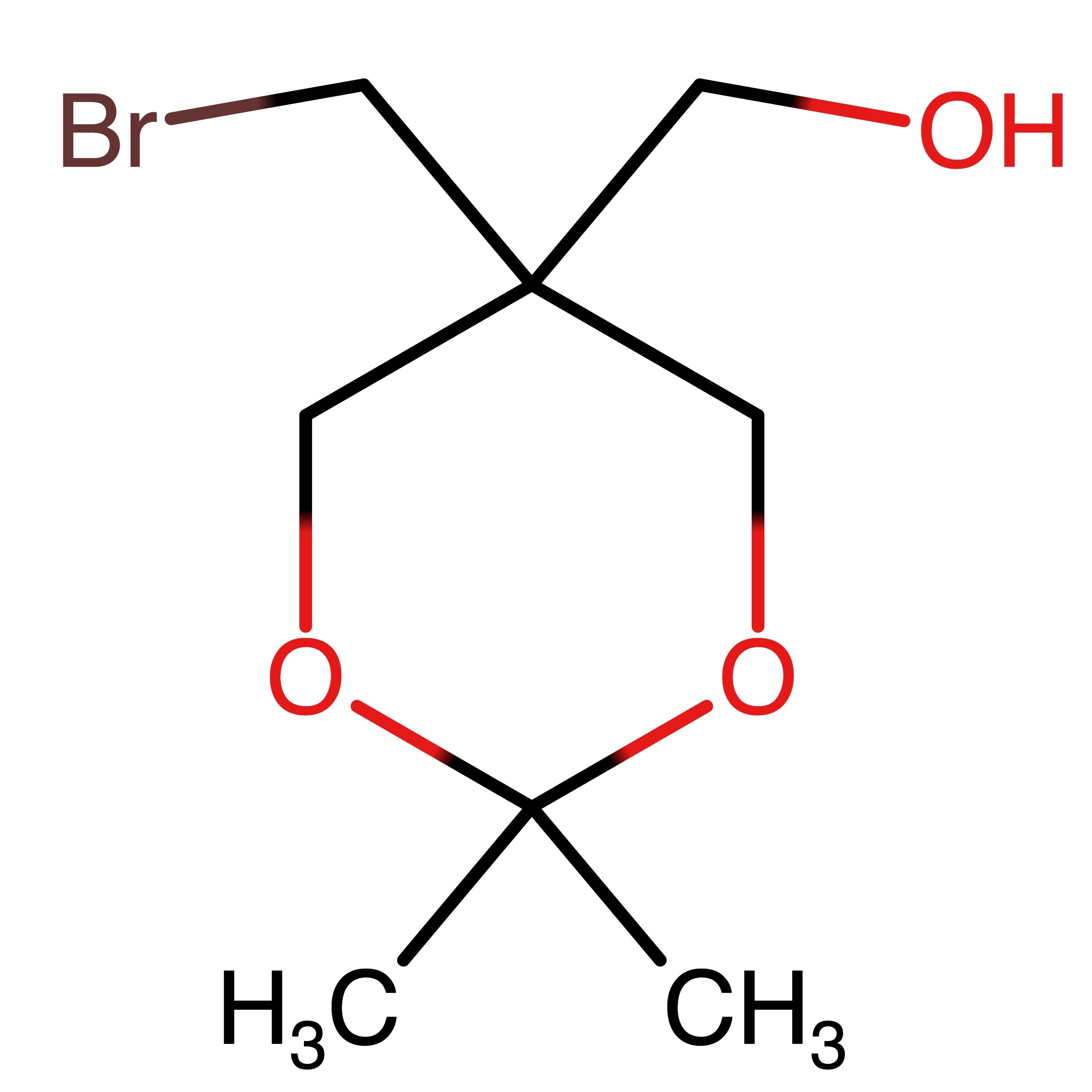 CAS RN 99969-51-4 | (5-(Bromomethyl)-2,2-dimethyl-1,3-dioxan-5-yl)methanol