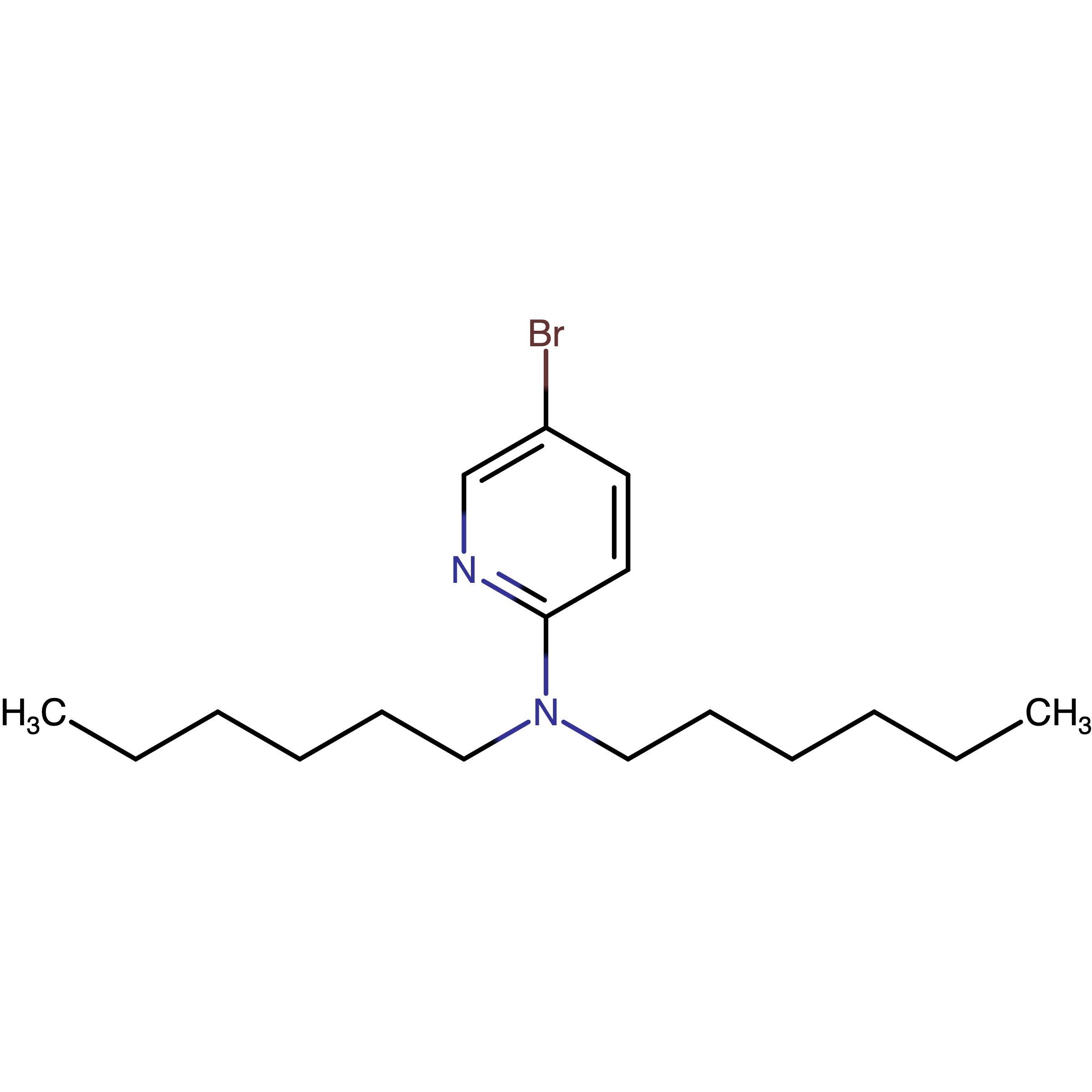 CAS RN 1648590-56-0 | 5-Bromo-N,N-dihexylpyridin-2-amine