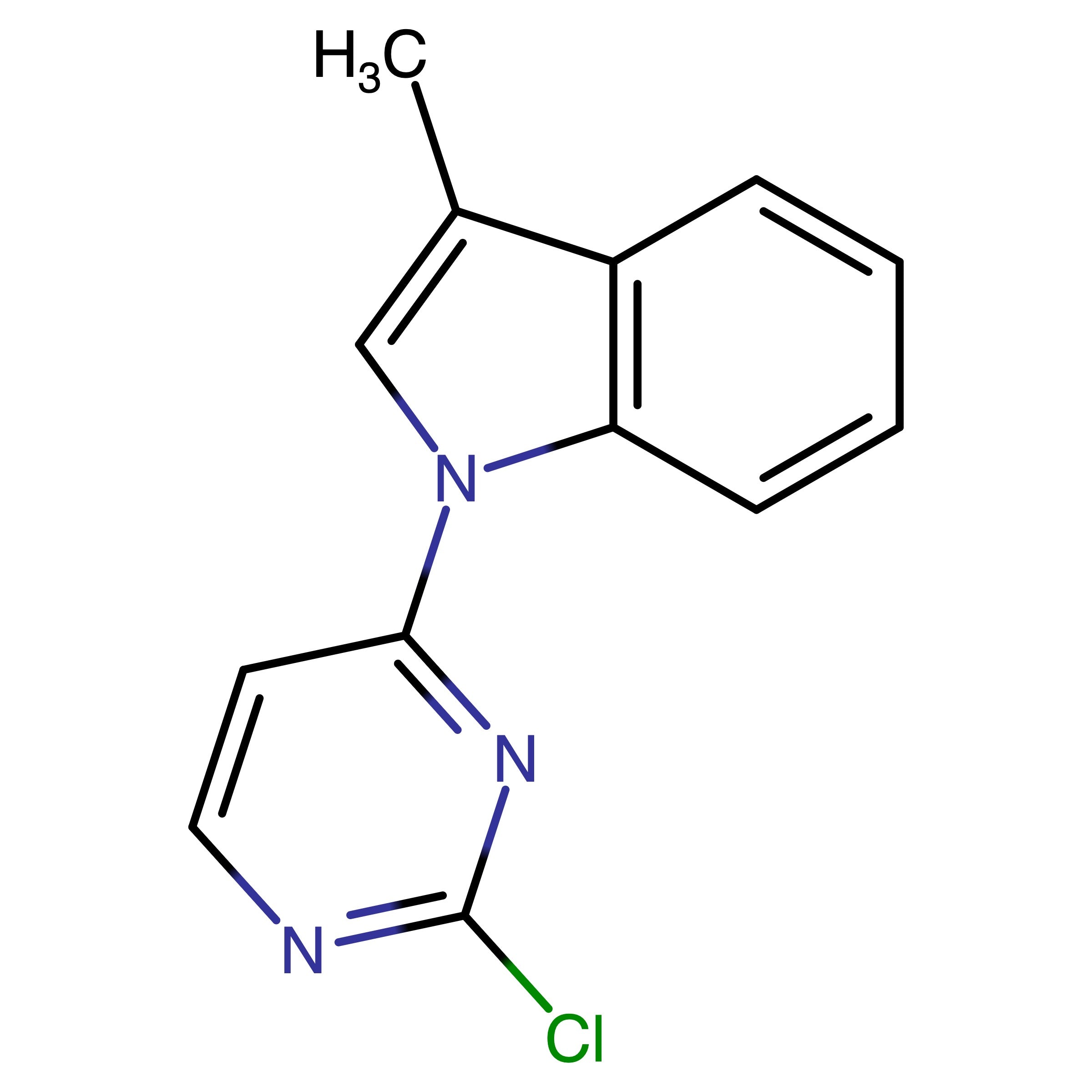 CAS RN 1835667-93-0 | 1-(2-Chloropyrimidin-4-yl)-3-methyl-1H-indole