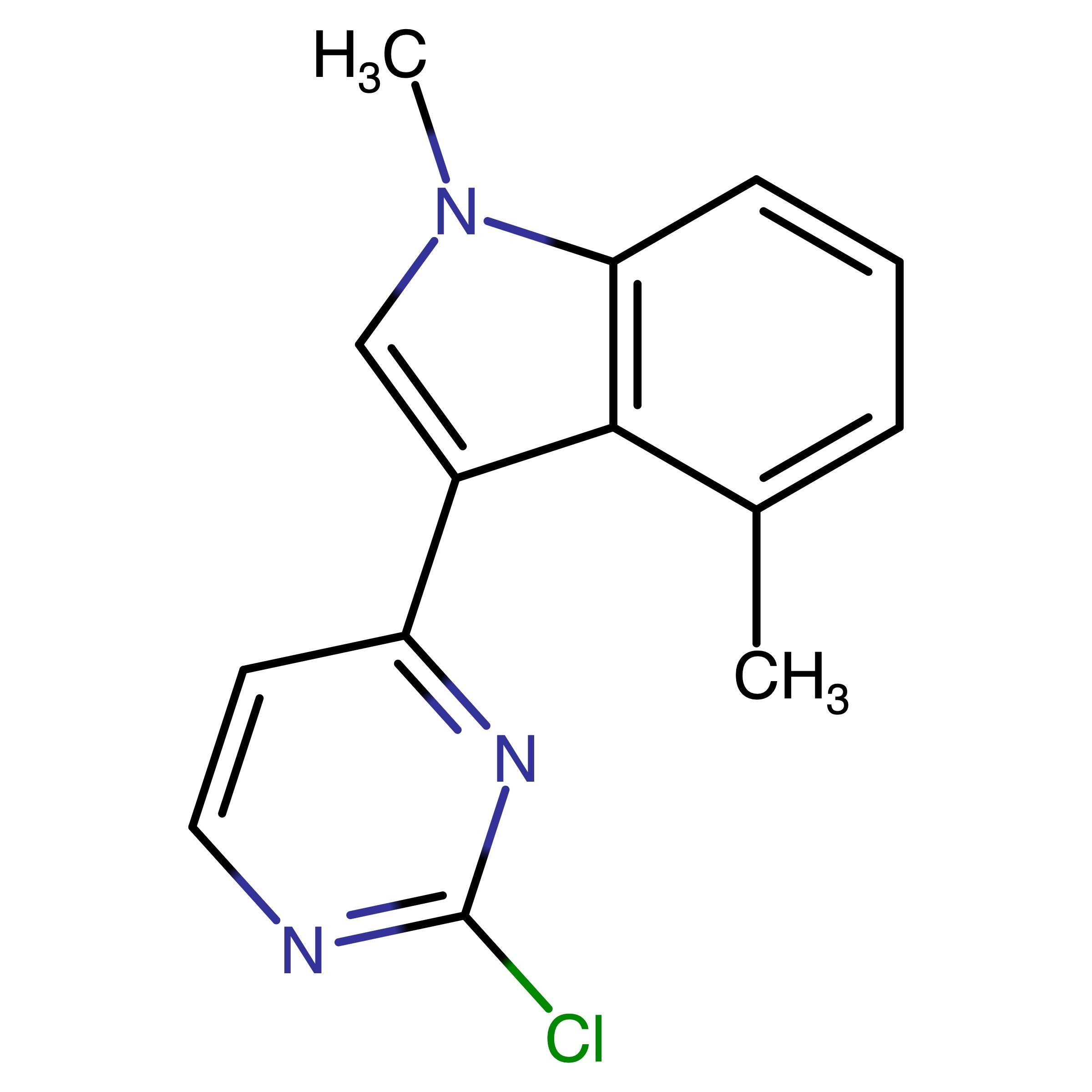 CAS RN 2103352-14-1 | 3-(2-Chloropyrimidin-4-yl)-1,4-dimethyl-1H-indole