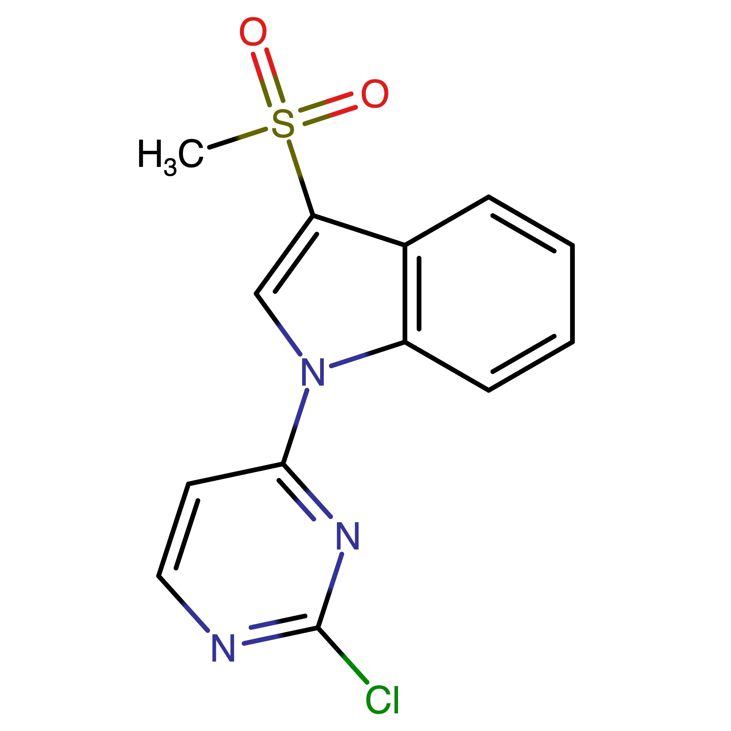 CAS RN 1835670-66-0 | 1-(2-Chloropyrimidin-4-yl)-3-(methylsulfonyl)-1H-indole | MFCD20688113